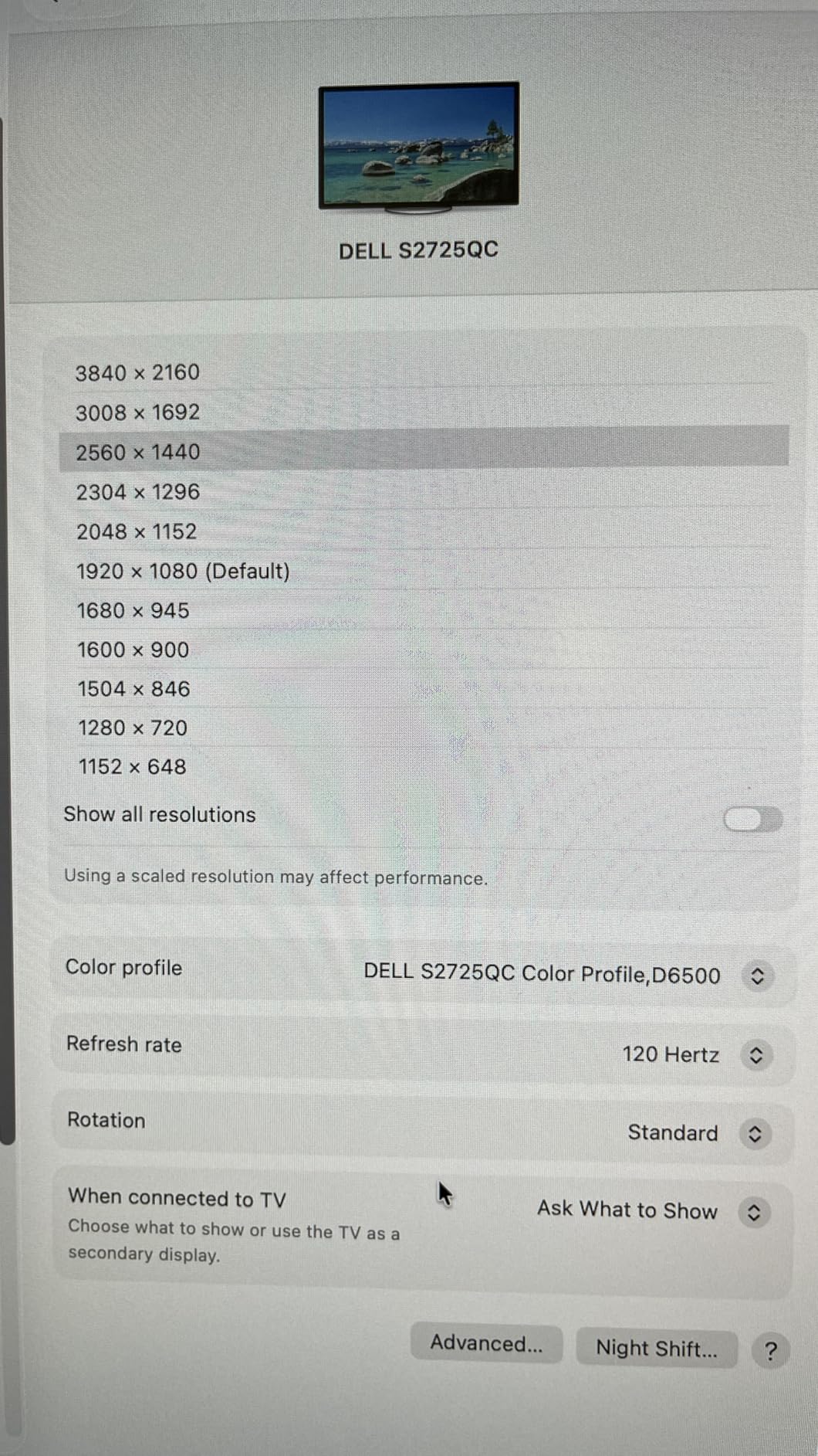 Dell 27 Monitor S2725QC, 4K UHD IPS, 120Hz, 99% sRGB, 4ms, FreeSync Premium customer photo 2
