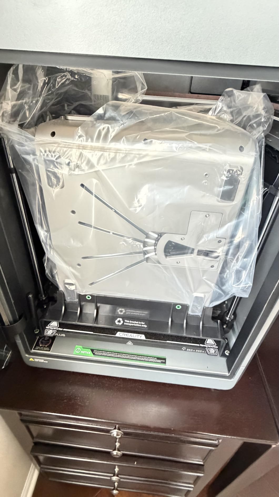 Creality Resin 3D Printer for Kids and Beginners, HALOT R6 Fully Assembled | Upgraded Light Source with High-Precision Printing, LCD Monochrome Screen Simple Workflow 3D Resin Printers customer photo 1