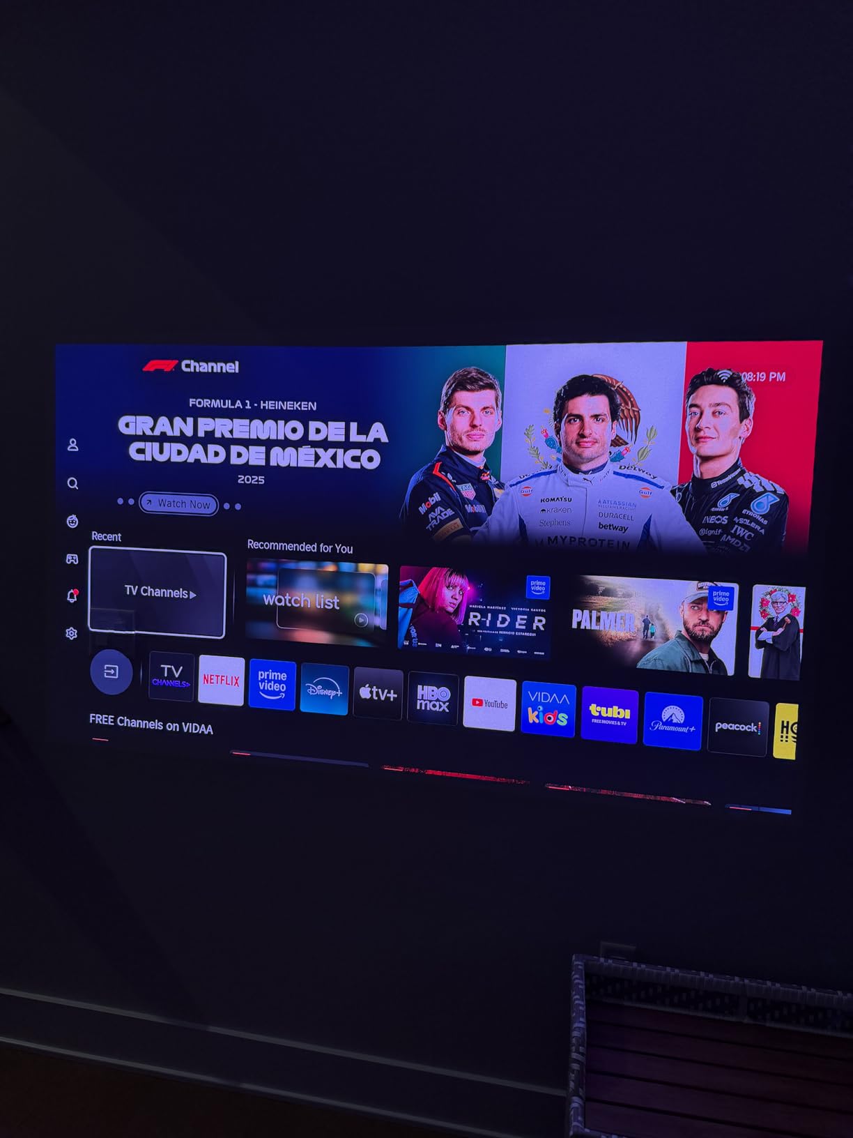 Hisense M2 Pro Triple Laser Smart Portable Lifestyle Projector, 4K UHD, 65 to 200 inches, 1300 Lumens, Dolby Vision, Optical Zoom, Vidaa OS, Netflix Included customer photo 2