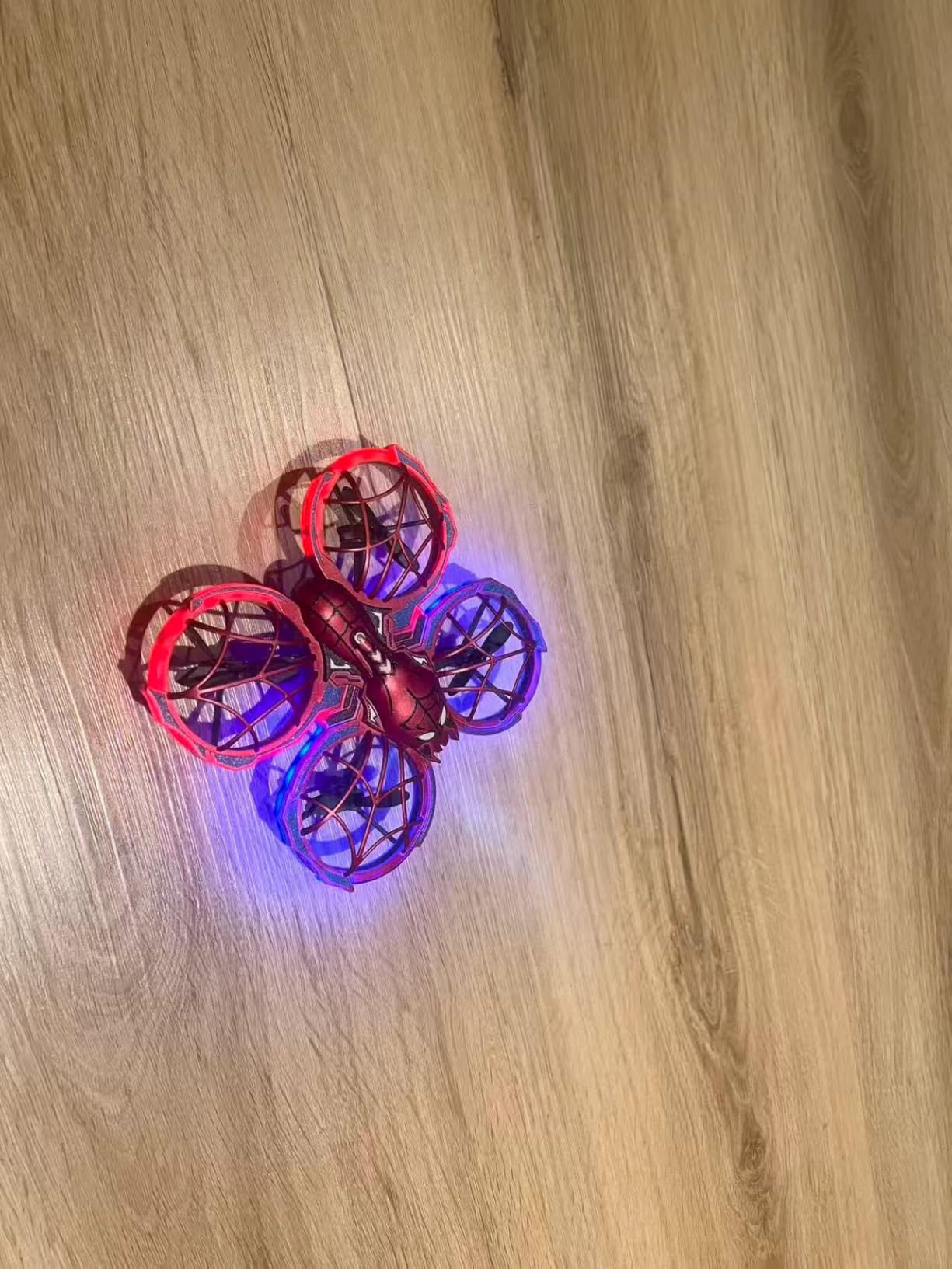 Mini Drone for Kids Full Propeller Guards Altitude Hold Headless Mode | 2 Batteries, 360° Flips, 3 Speeds, 3 Lighting Effects Indoor Drone Birthday Gift Toys for Beginners Boys Girls 6-8 8-12 customer photo 2