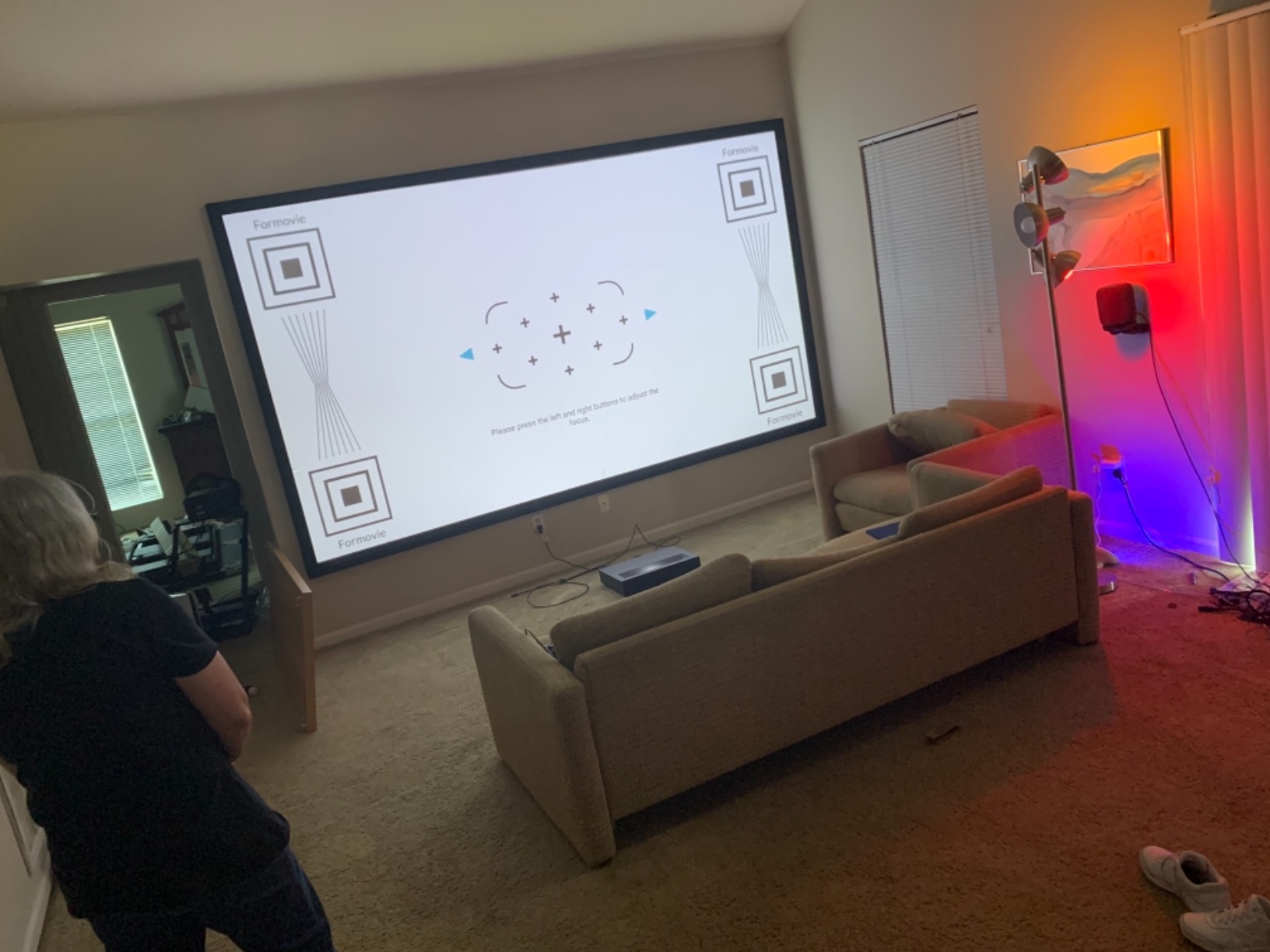 WEMAX Nova Pro 4K Ultra Short Throw Projector, Google TV, 2100 ISO Lumens, 150