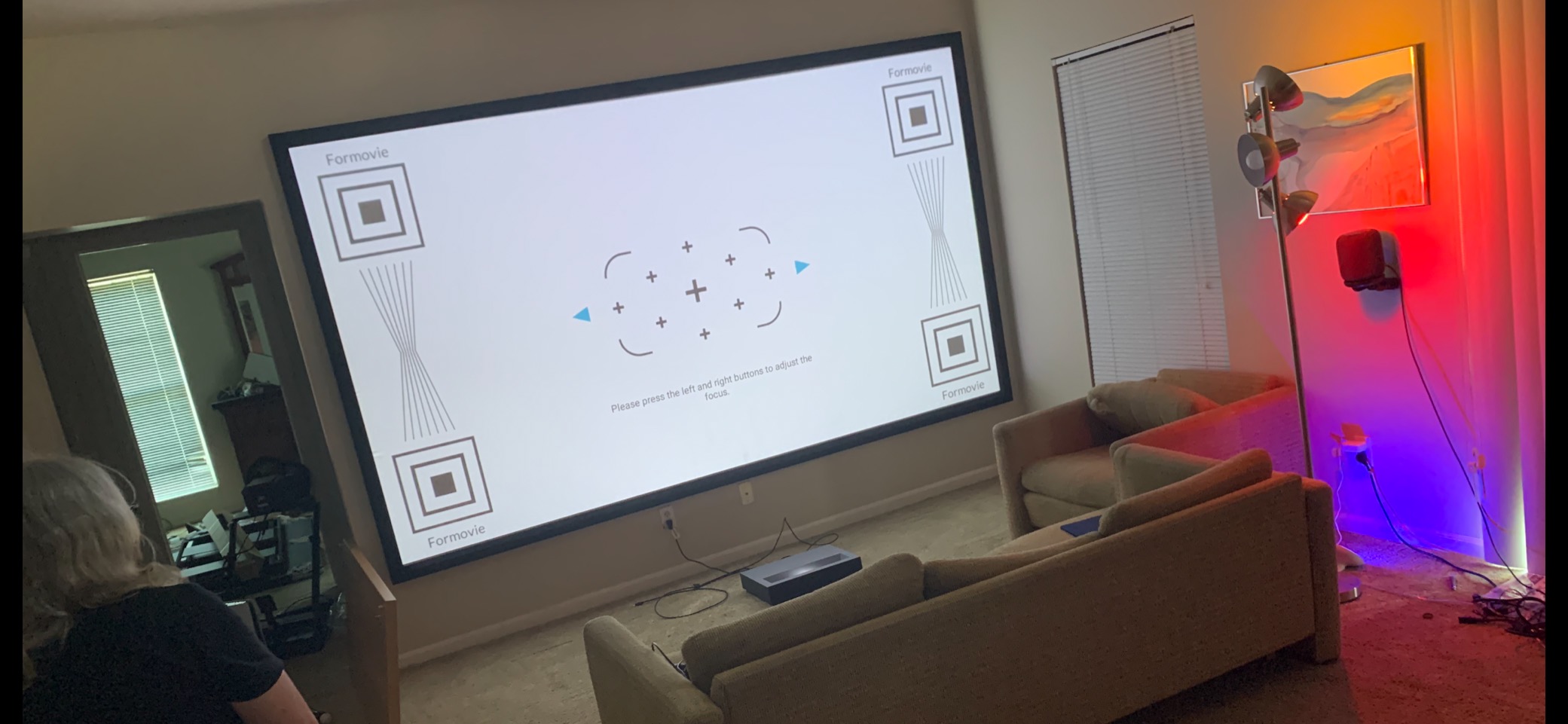 WEMAX Nova Pro 4K Ultra Short Throw Projector, Google TV, 2100 ISO Lumens, 150