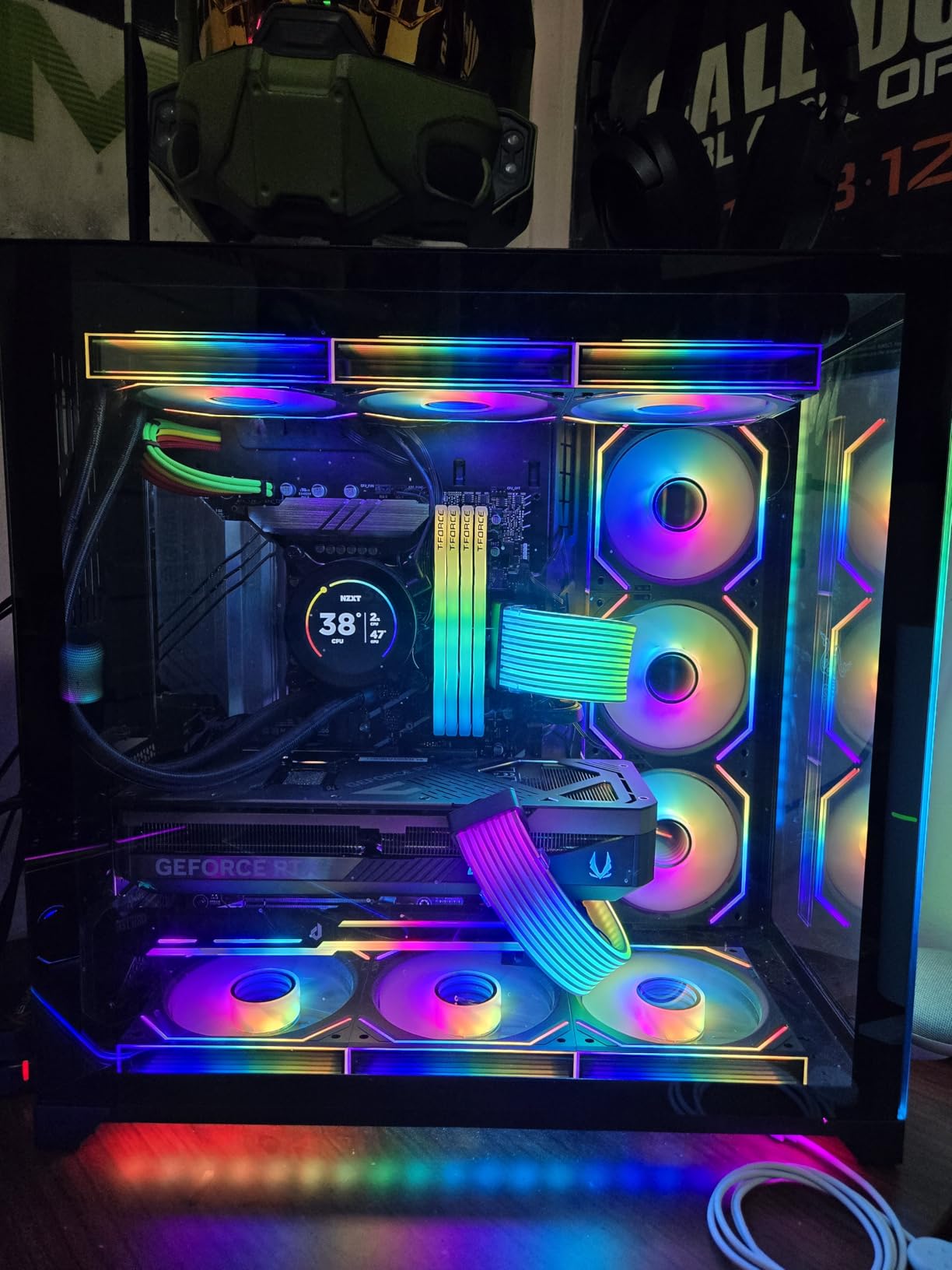 ASRock Steel Legend SL-1200P 1200W ATX Power Supply, 80 Plus Platinum, ATX3.1 & PCIe 5.1 Ready, Fully Modular, 135mm FDB Fan, 10-Year Warranty customer photo 2