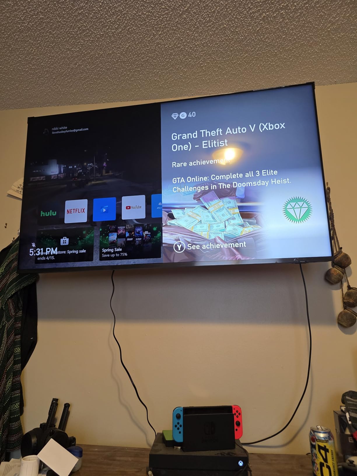 Samsung 85-Inch Class Neo QLED QN80H Series Samsung Vision AI Smart TV (2026 Model, 85QN80H) Quantum Mini LED Full Array, Motion Xcelerator 144Hz, 4K AI Upscaling customer photo 2