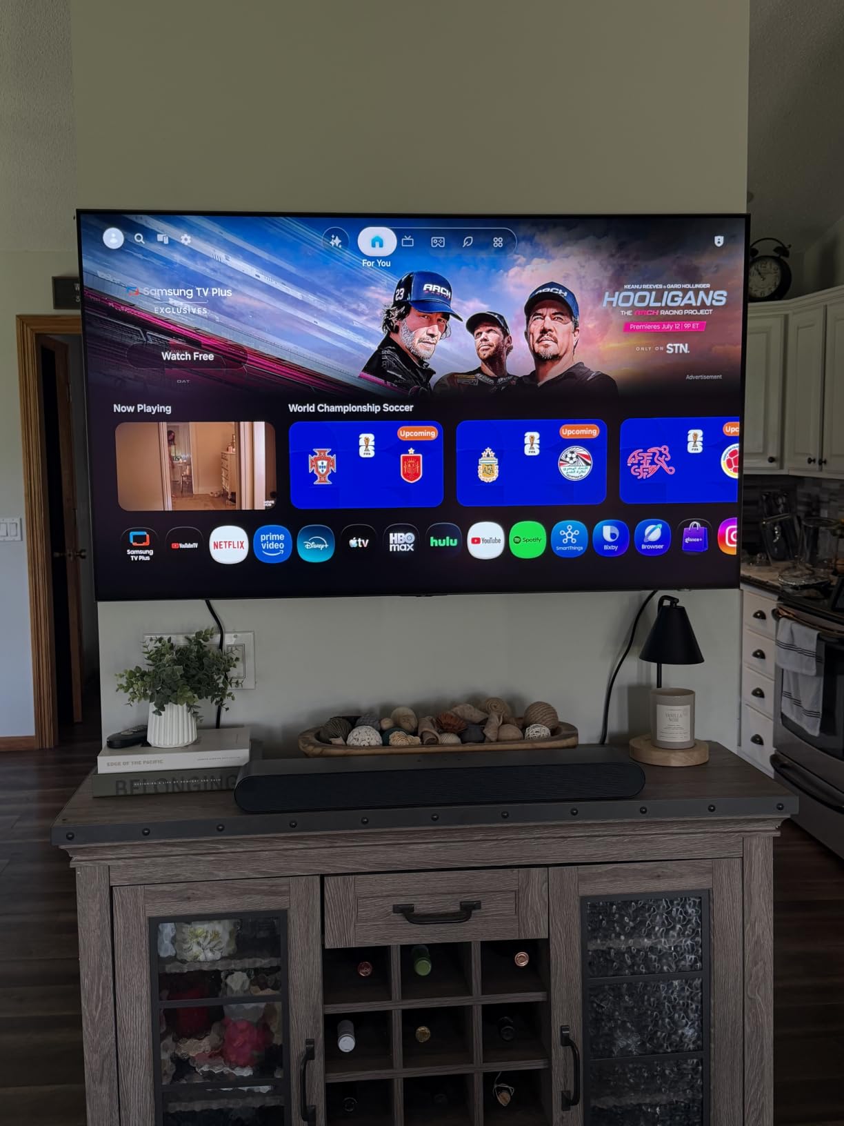 Samsung 65-Inch Class OLED S90H Series Samsung Vision AI Smart TV (2026 Model, 65S90H) OLED HDR+ with Glare Free, NQ4 AI Gen3 Processor, 4K AI Upscaling Pro, AI Motion Enhancer Pro, Alexa Built-in customer photo 1