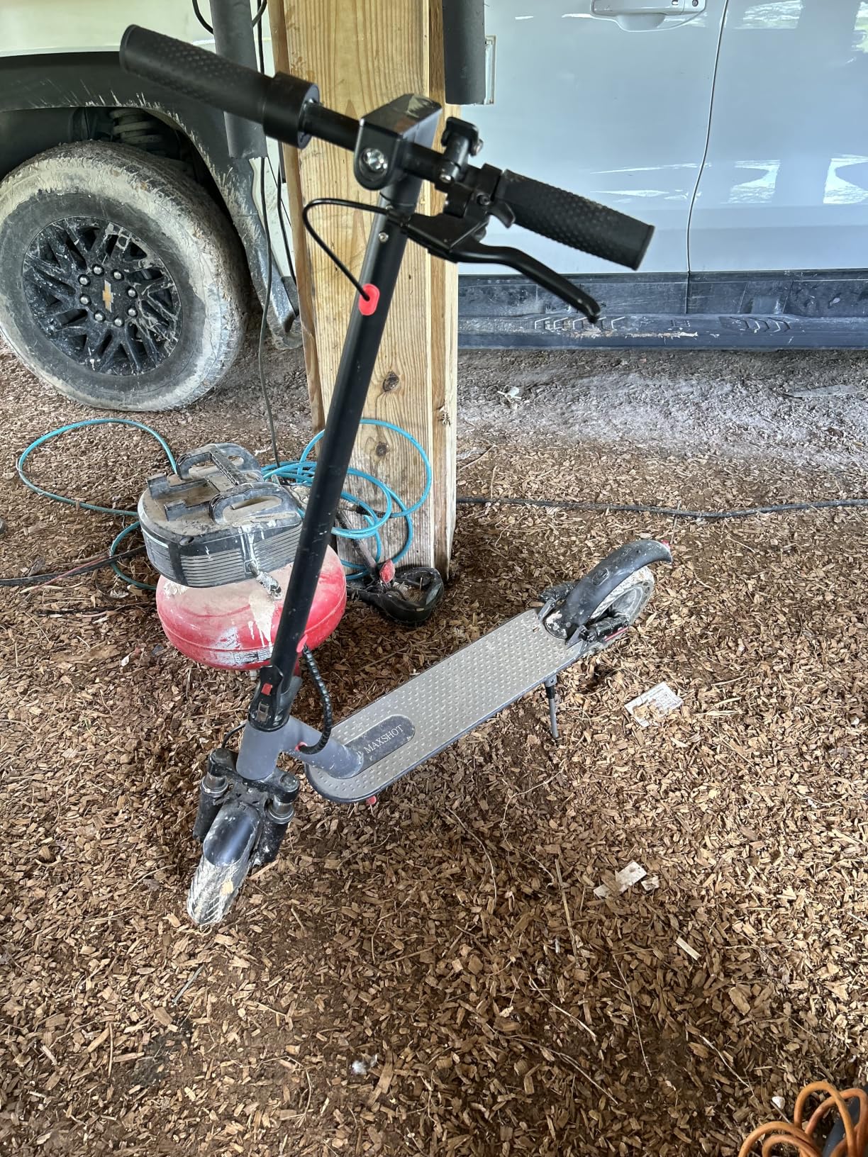 VOLPAM Electric Scooter with Dual Suspensions, 19/22MPH, 350W/500W/800W Motor, 60/40/31/23Miles Long Range, Dual Braking, Max Load 264 lbs customer photo 1