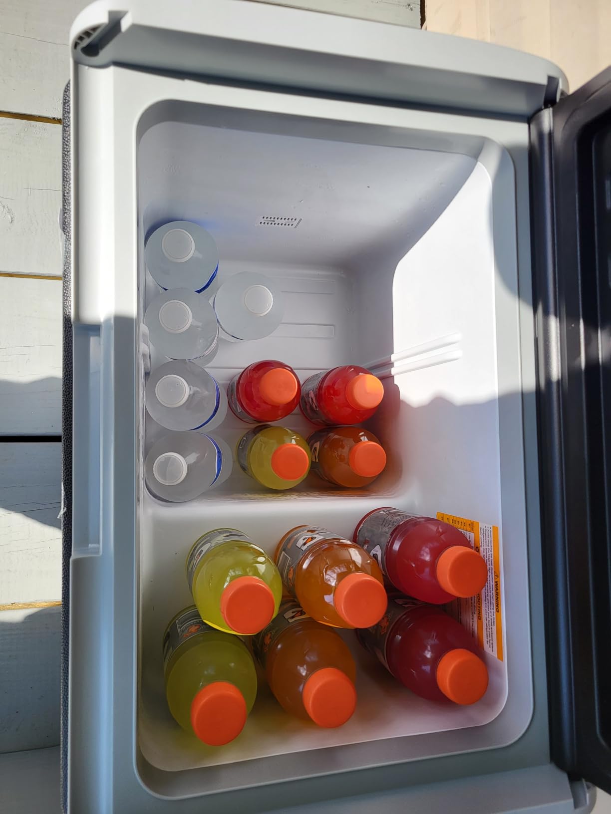 VEVOR 12V Car Refrigerator 10 QT, Portable Mini Freezer with APP Control, -4F to 68F, 12/24V DC & 110-220V AC Compressor Cooler for Travel, Camping, Home, Road Trip customer photo 1