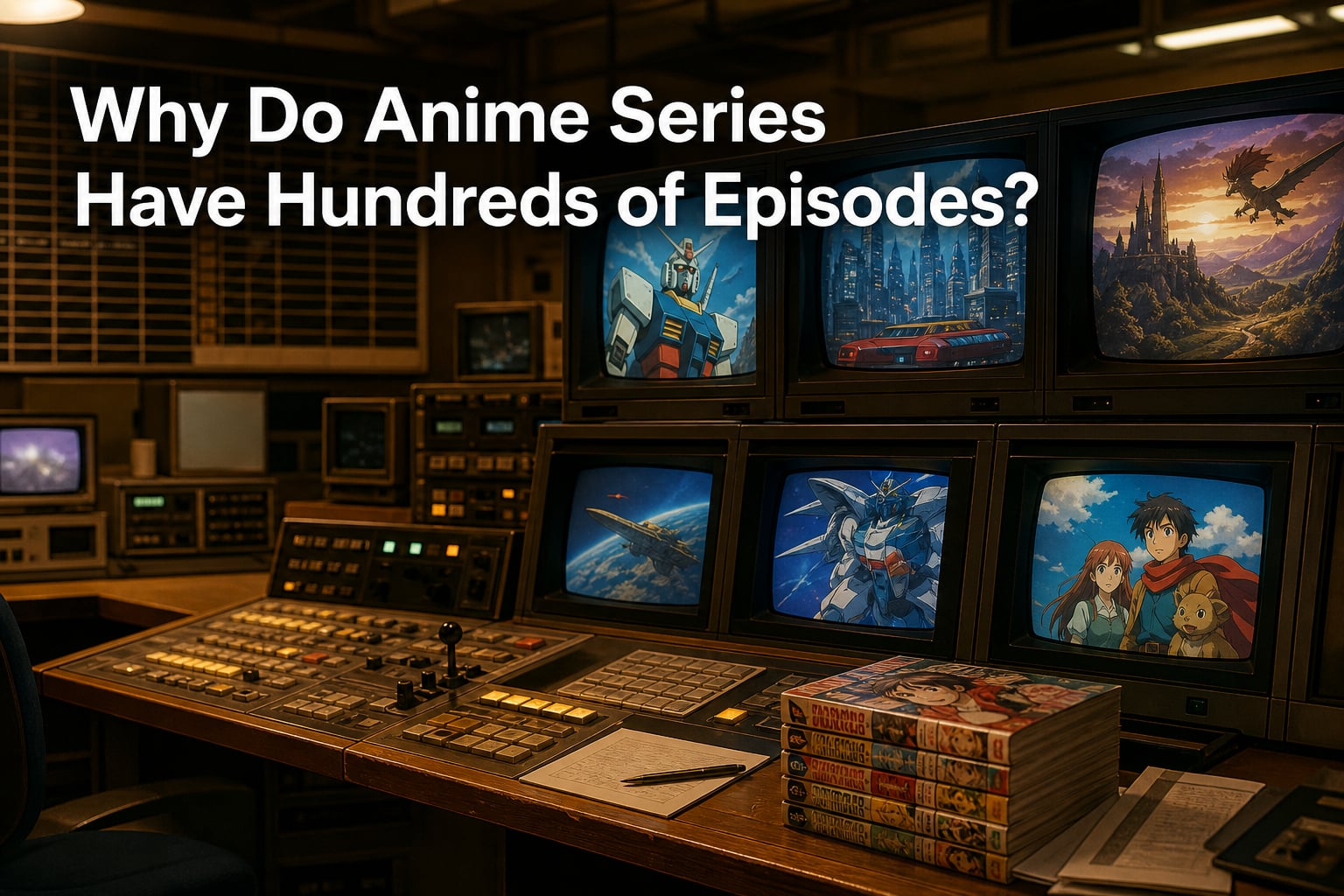 Why Do Anime Series Have Hundreds of Episodes?
