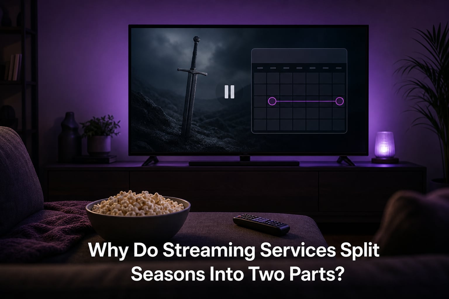 Why Do Streaming Services Split Seasons Into Two Parts?