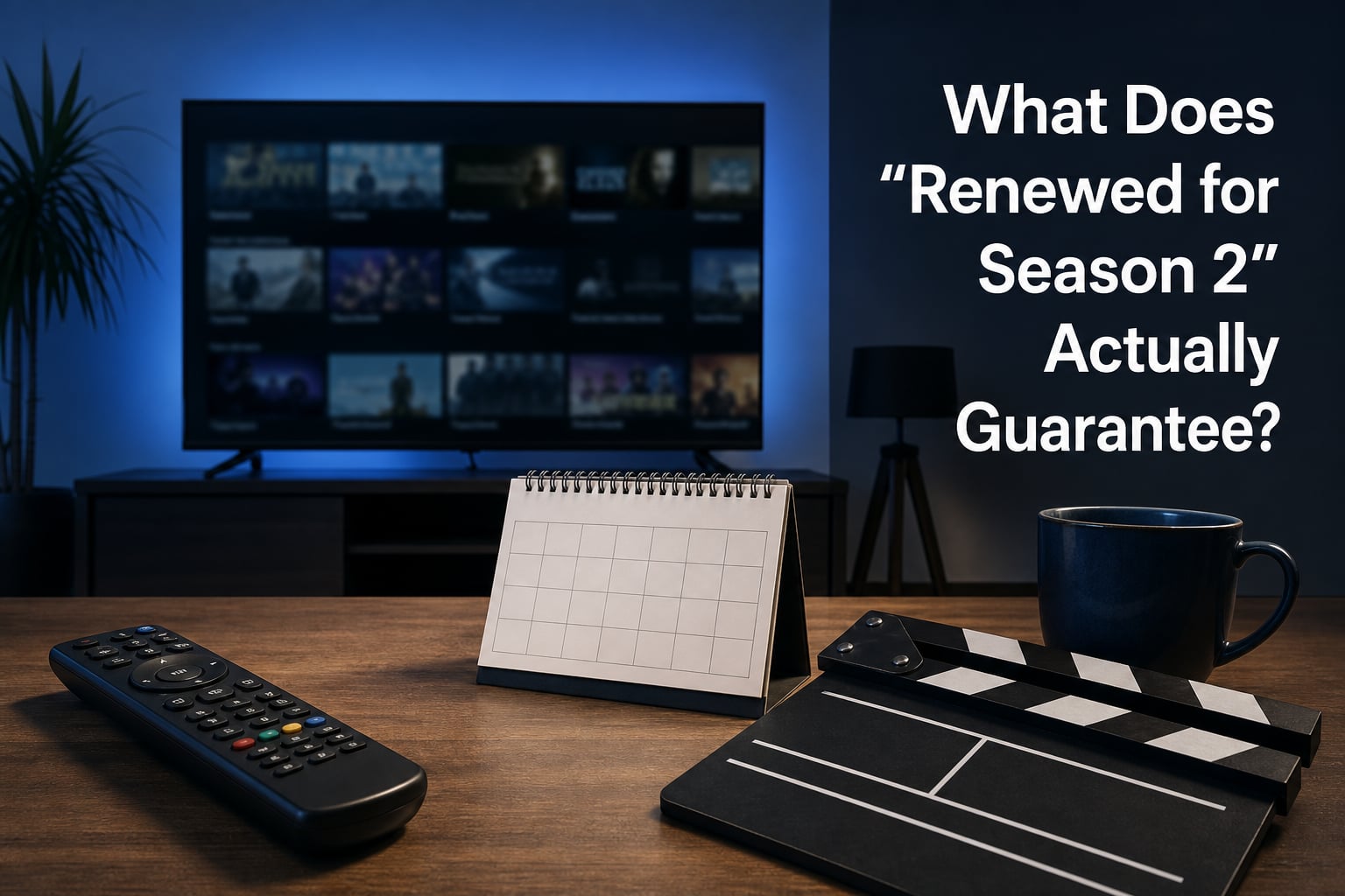 What Does "Renewed for Season 2" Actually Guarantee?