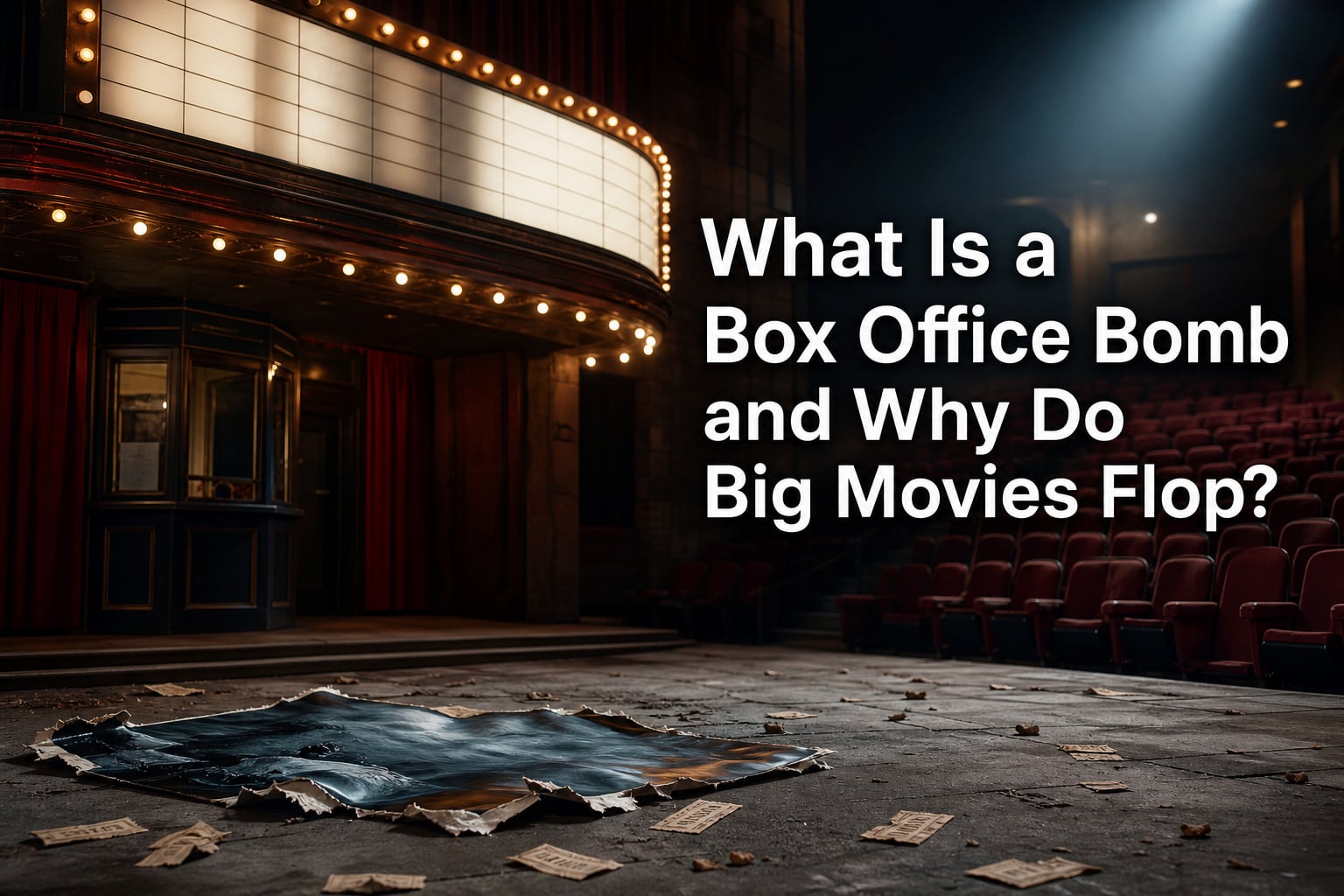 What Is a Box Office Bomb and Why Do Big Movies Flop?