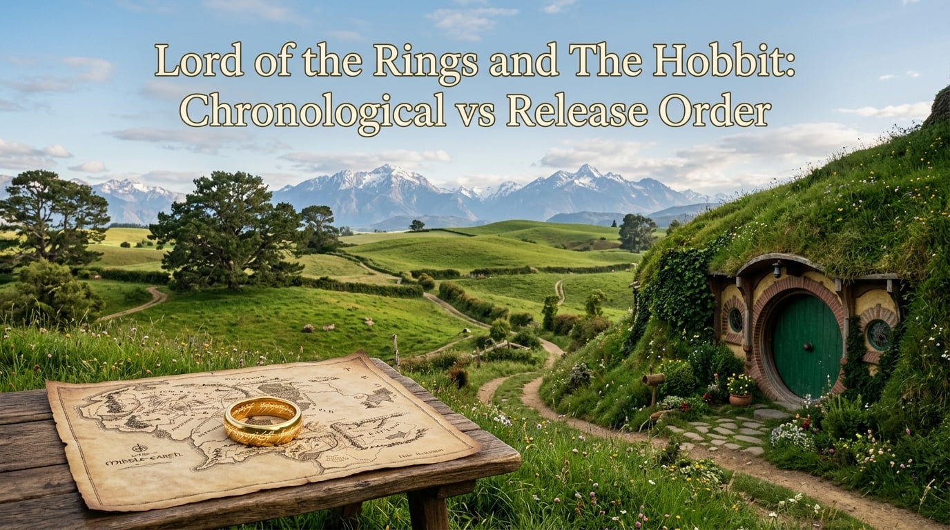 Lord of the Rings and The Hobbit: Chronological vs Release Order