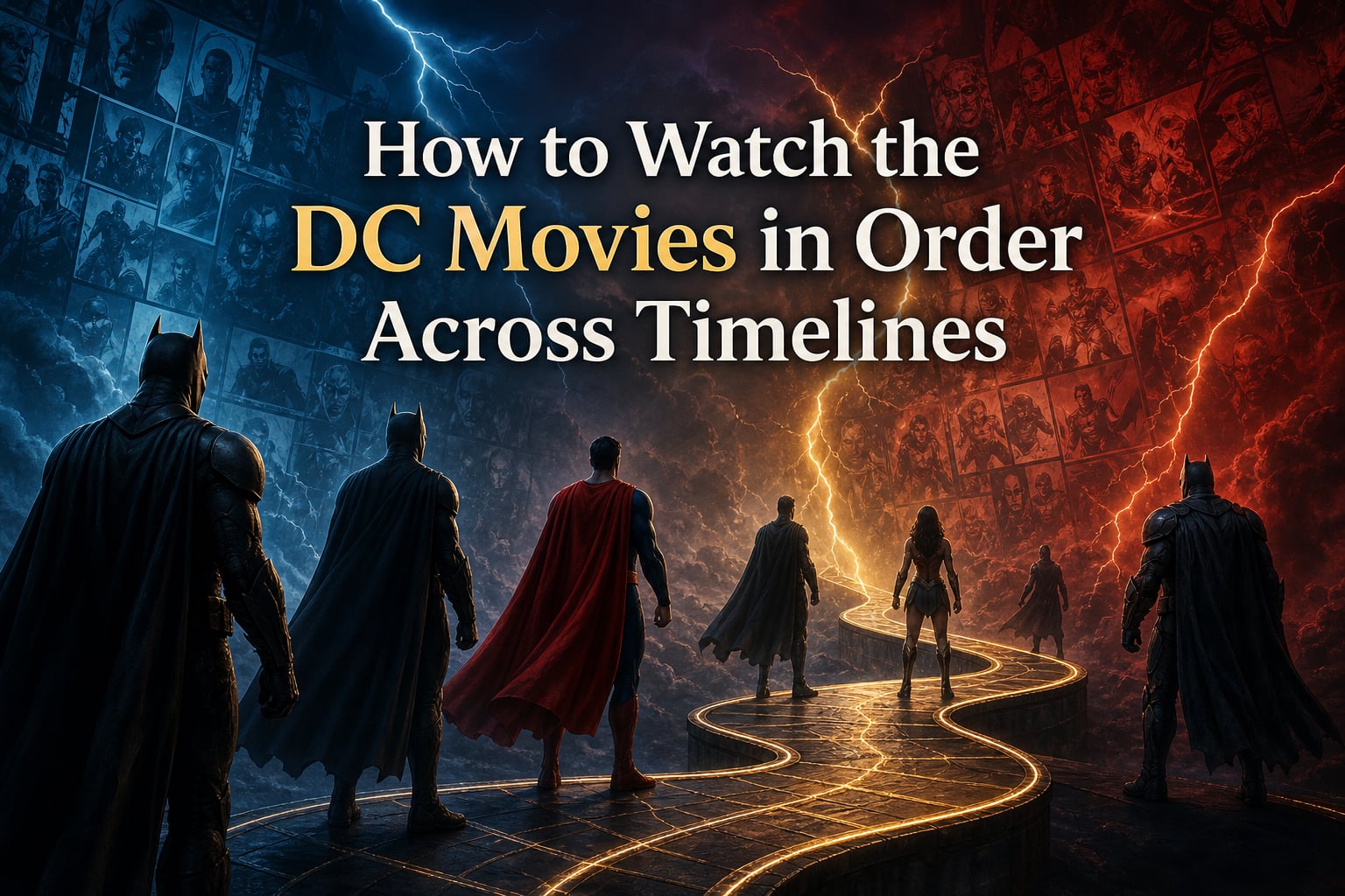 How to Watch the DC Movies in Order Across Timelines