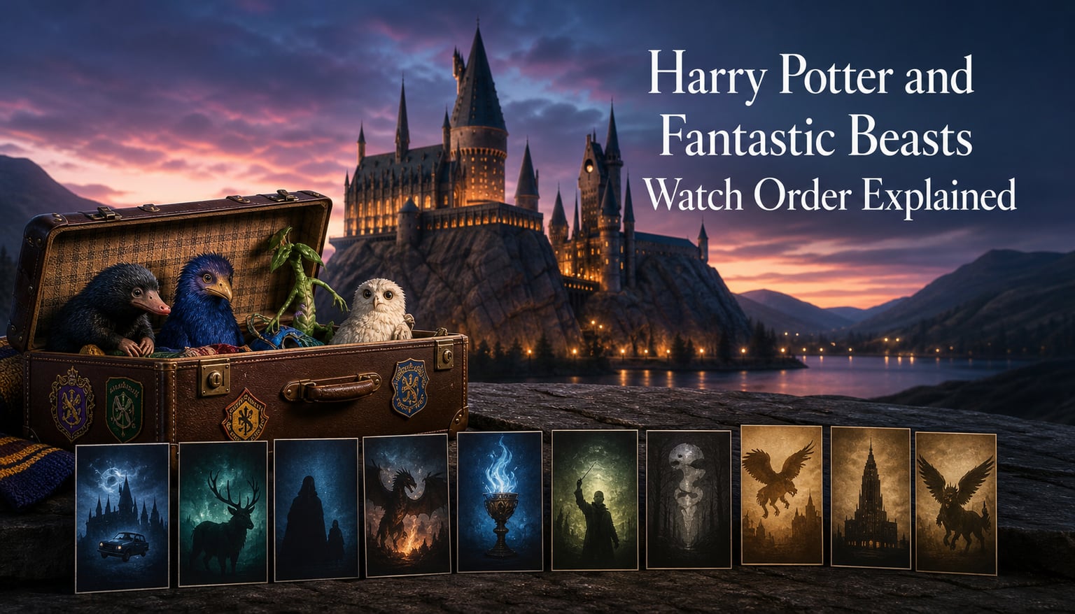 Harry Potter and Fantastic Beasts Watch Order Explained