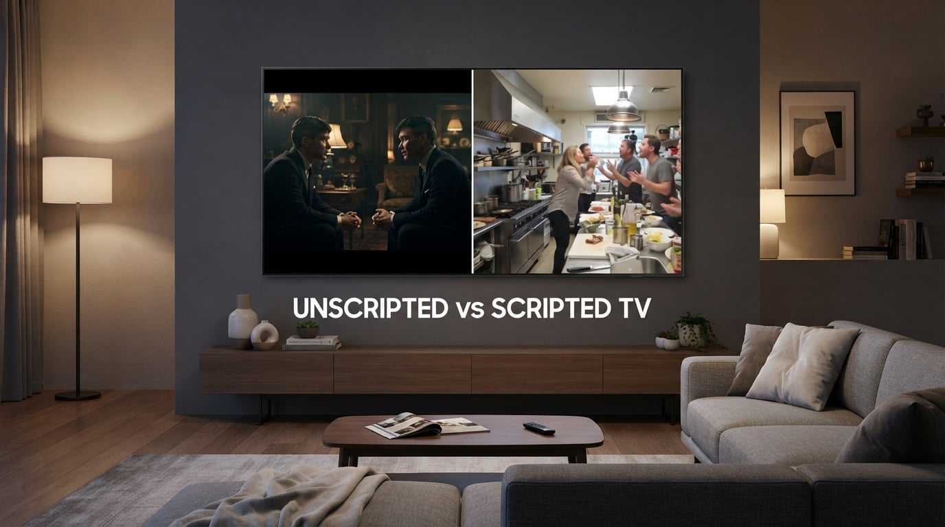 Unscripted vs Scripted TV