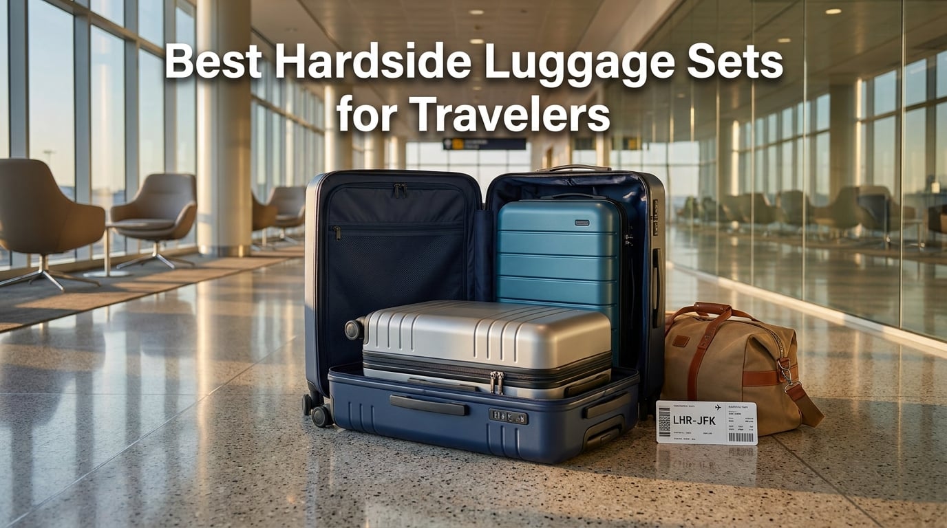 Best Hardside Luggage Sets for Travelers