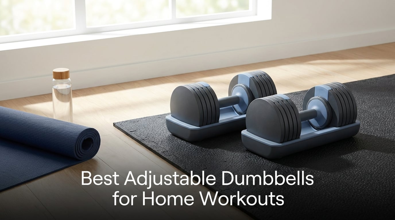 Best Adjustable Dumbbells for Home Workouts
