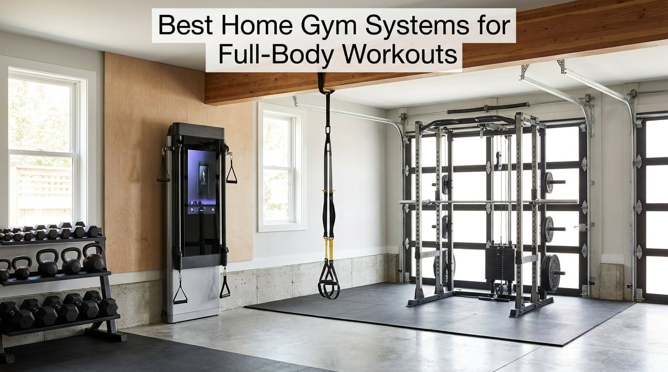 Best Home Gym Systems for Full-Body Workouts