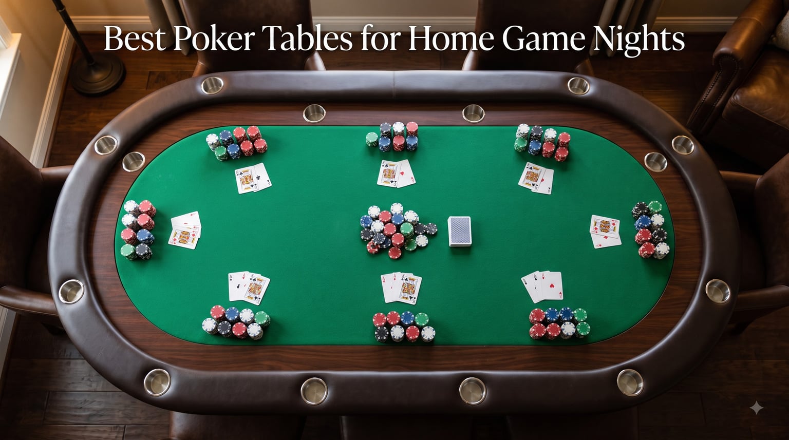 Best Poker Tables for Home Game Nights