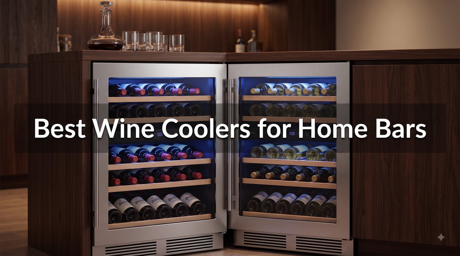 Best Wine Coolers for Home Bars