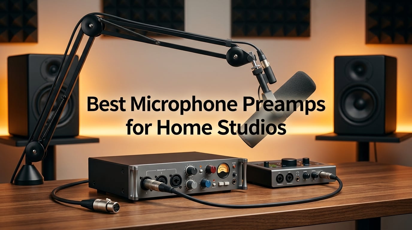 Best Microphone Preamps for Home Studios