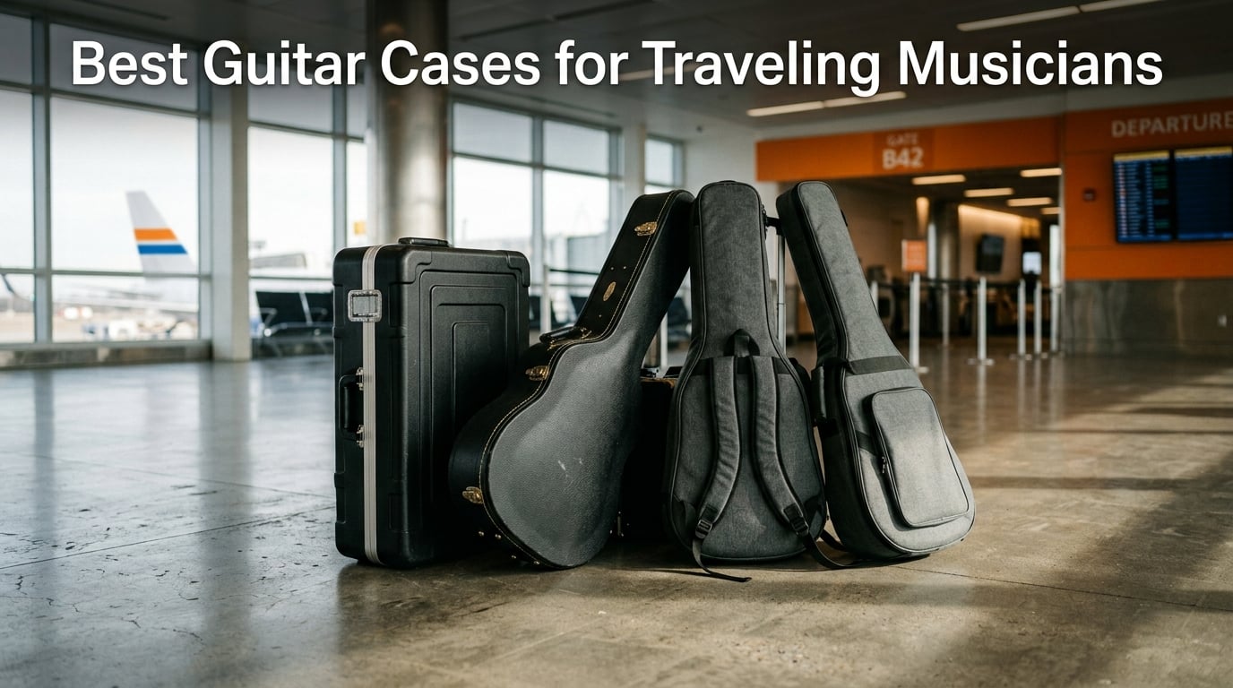 Best Guitar Cases for Traveling Musicians