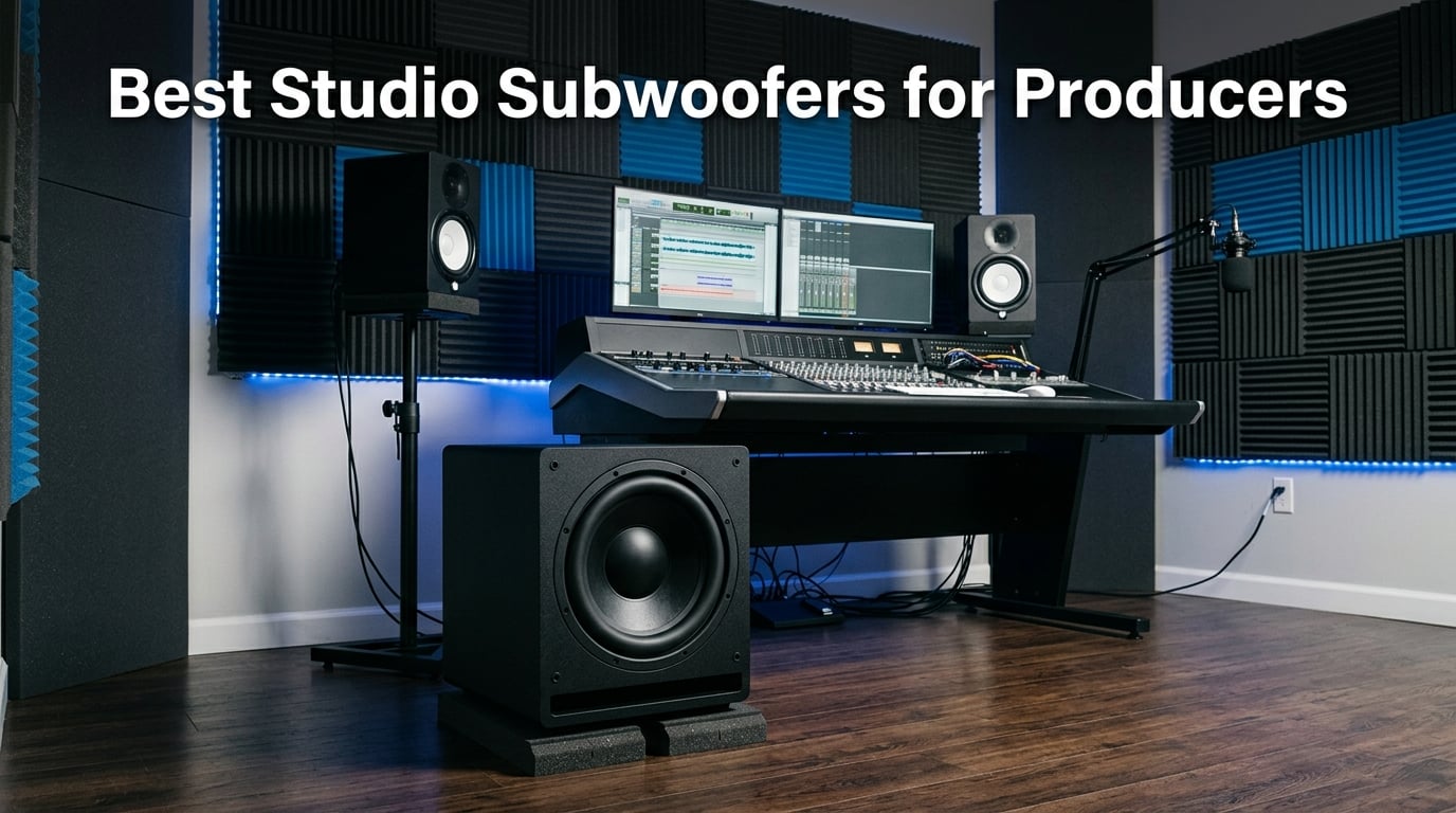 Best Studio Subwoofers for Producers