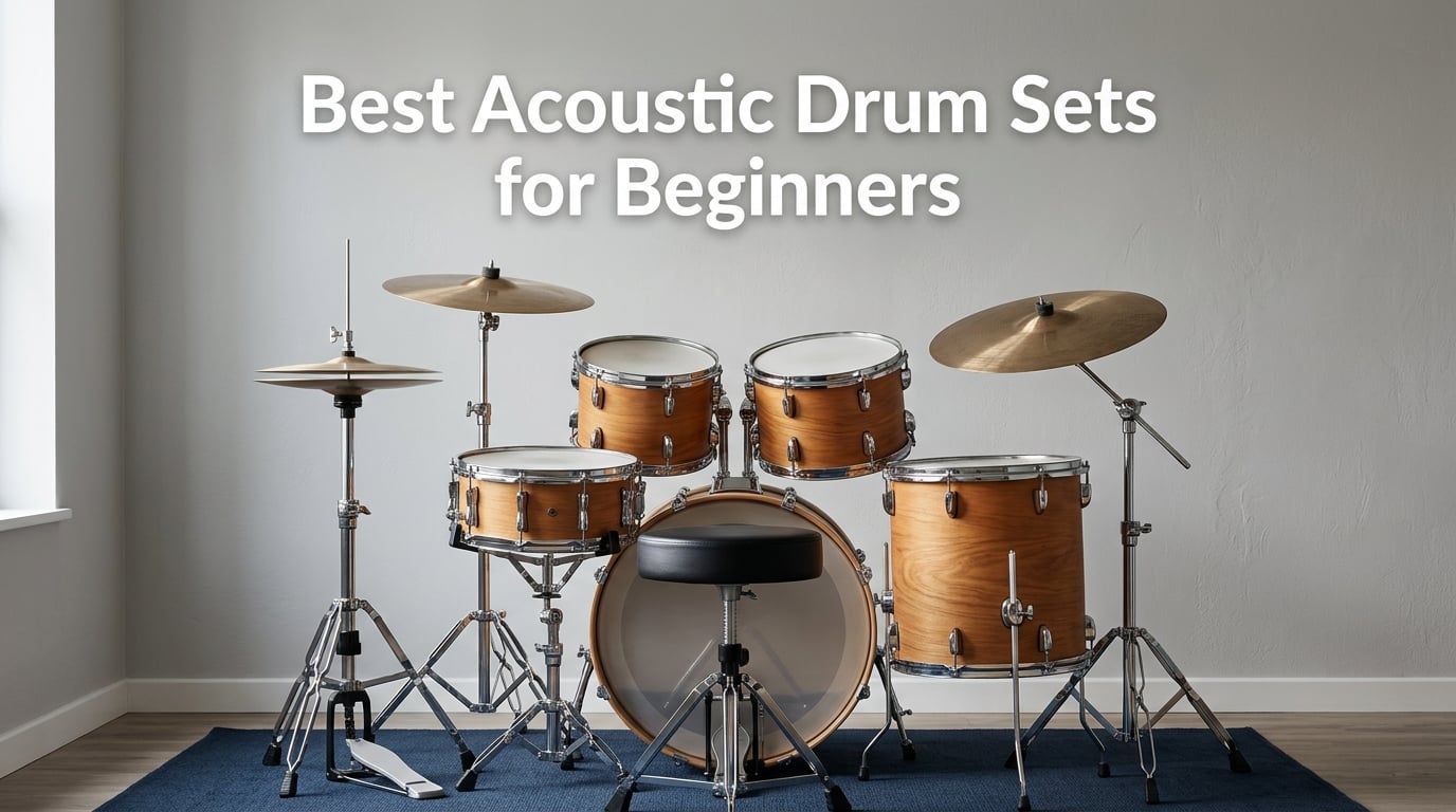 Best Acoustic Drum Sets for Beginners