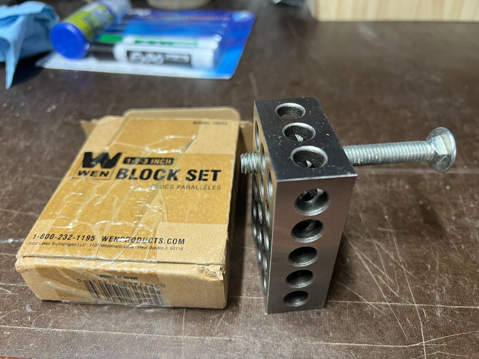 WEN 10423 3 x 2 x 1-Inch Steel-Hardened Precision 123 Blocks, Two Pack customer photo 2