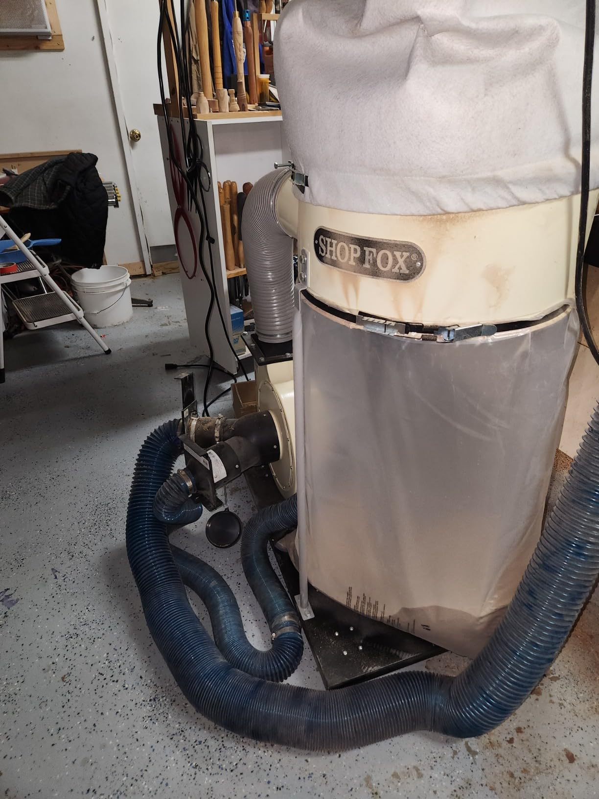 Shop Fox W1666-2 HP Dust Collector,White customer photo 1