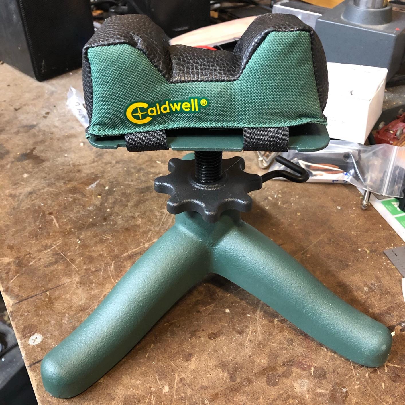 Caldwell The Rock JR Benchtop Shooting Rest, Compact 3-Point Frame customer photo 2