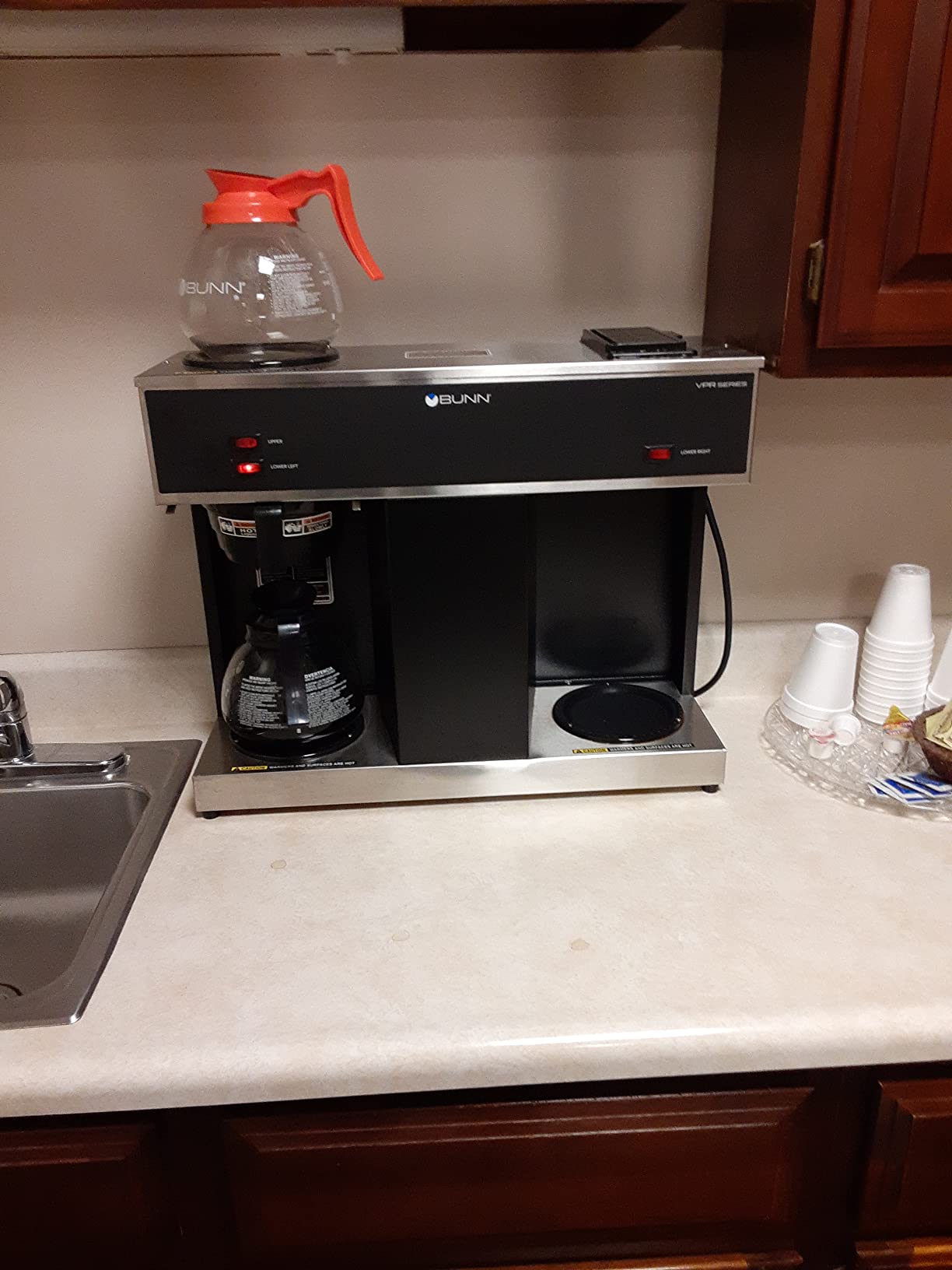 BUNN 04275.0031 VPS 12-Cup Pourover Commercial Coffee Brewer with 3 Warming Stations (120V/60/1PH) customer photo 2