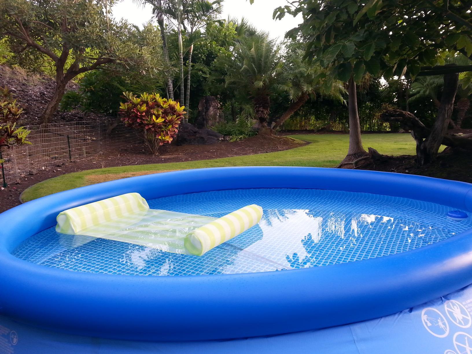 INTEX 28120EH Easy Set Inflatable Swimming Pool, 10ft x 30in, 1018 Gallon Capacity customer photo 1