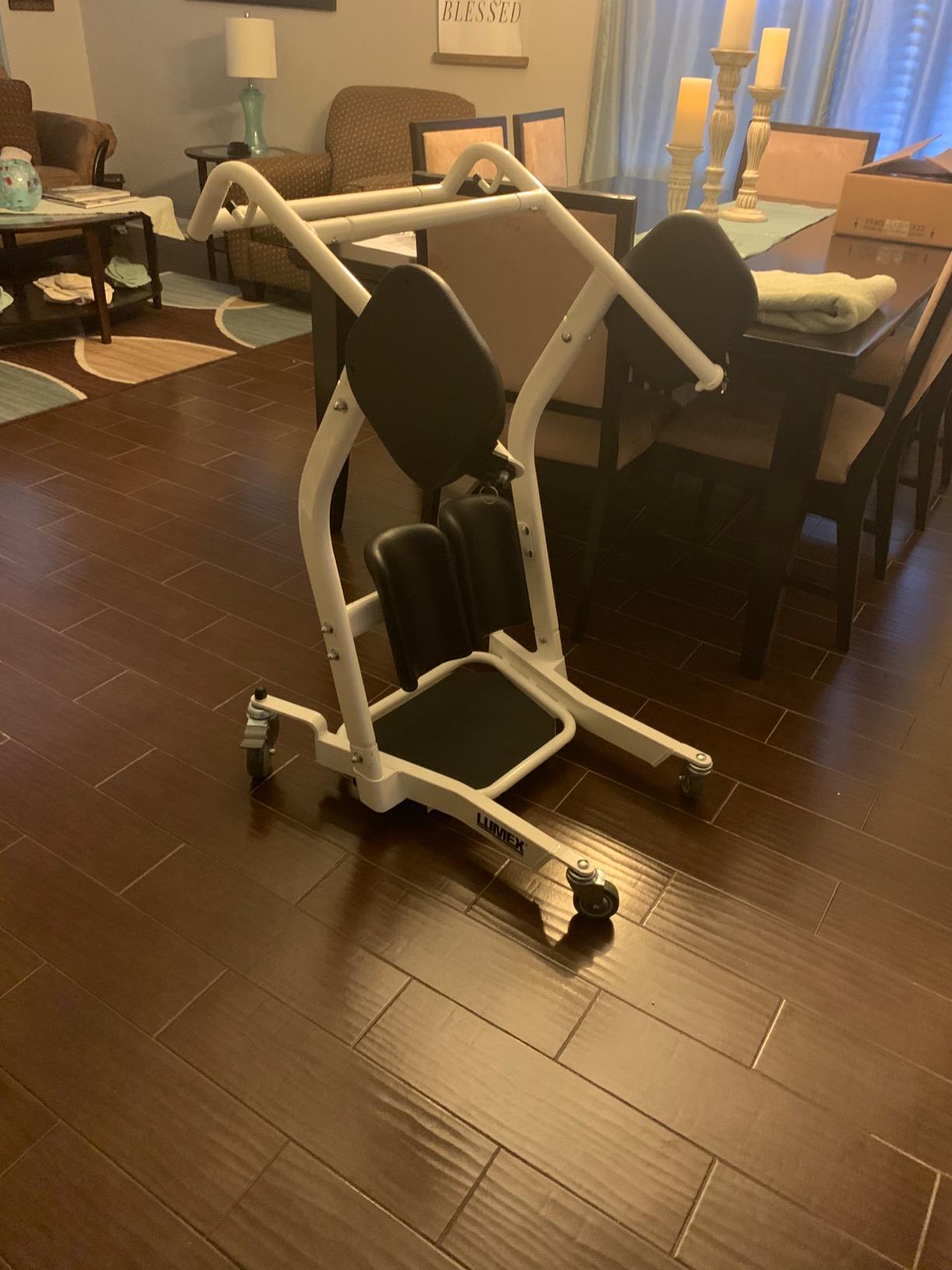 Lumex LF1600 Stand Assist, Sit to Stand Patient Lift for Elderly Seniors, Chair Transfer & Standing Support Aid customer photo 1