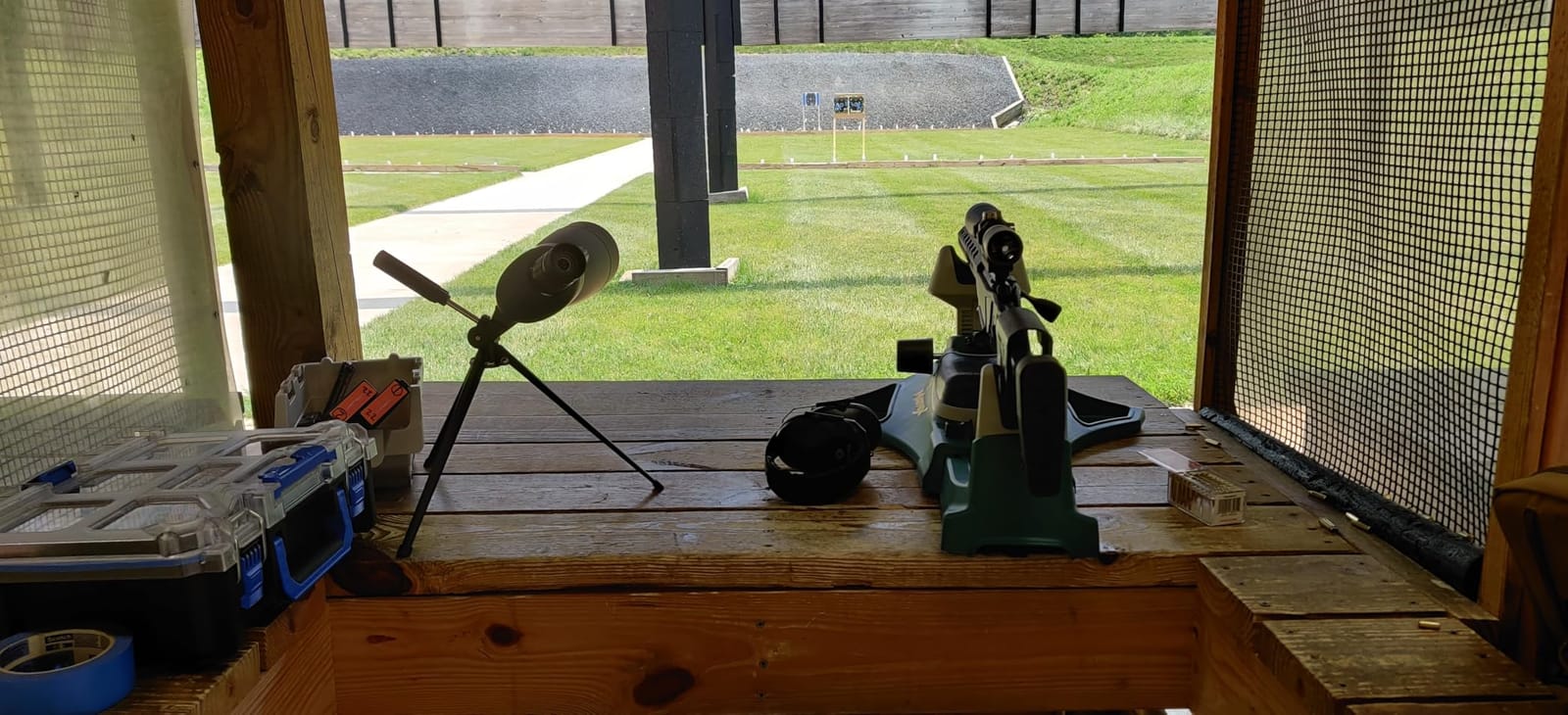 Caldwell Matrix Rest, Modular Frame | Rifle and Pistol Rest, Adjustable Elevation & Length customer photo 1