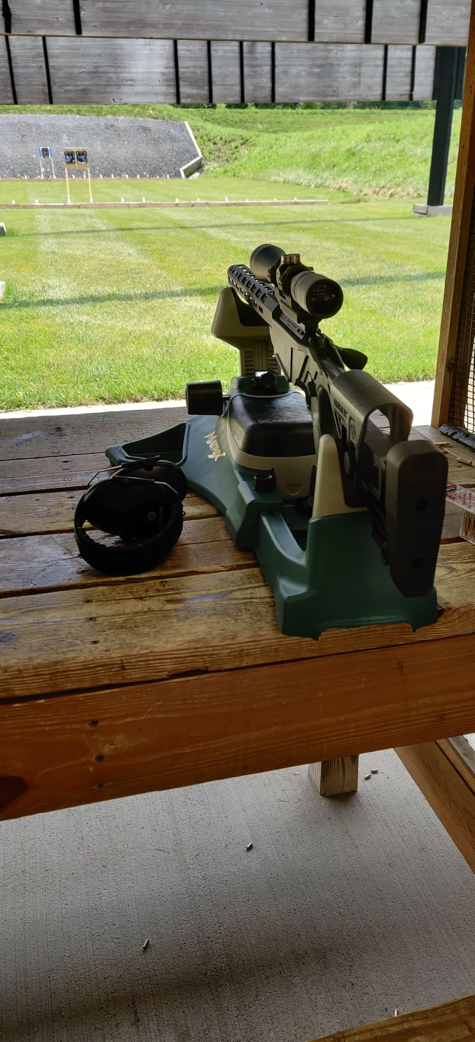 Caldwell Matrix Rest, Modular Frame | Rifle and Pistol Rest, Adjustable Elevation & Length customer photo 2