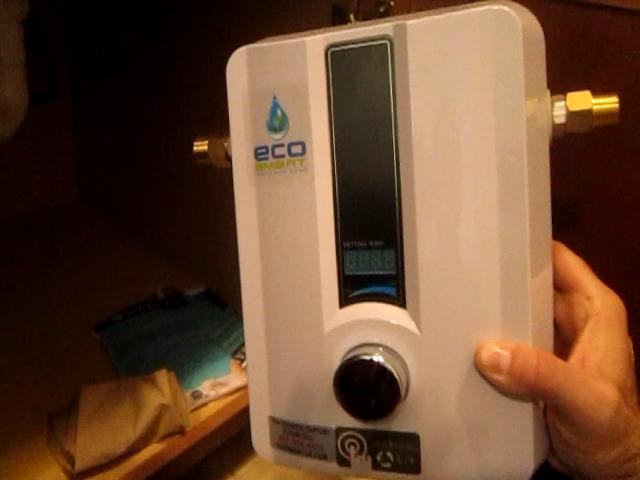 EcoSmart ECO 8 Tankless Water Heater, Electric, 8-kW customer photo 1