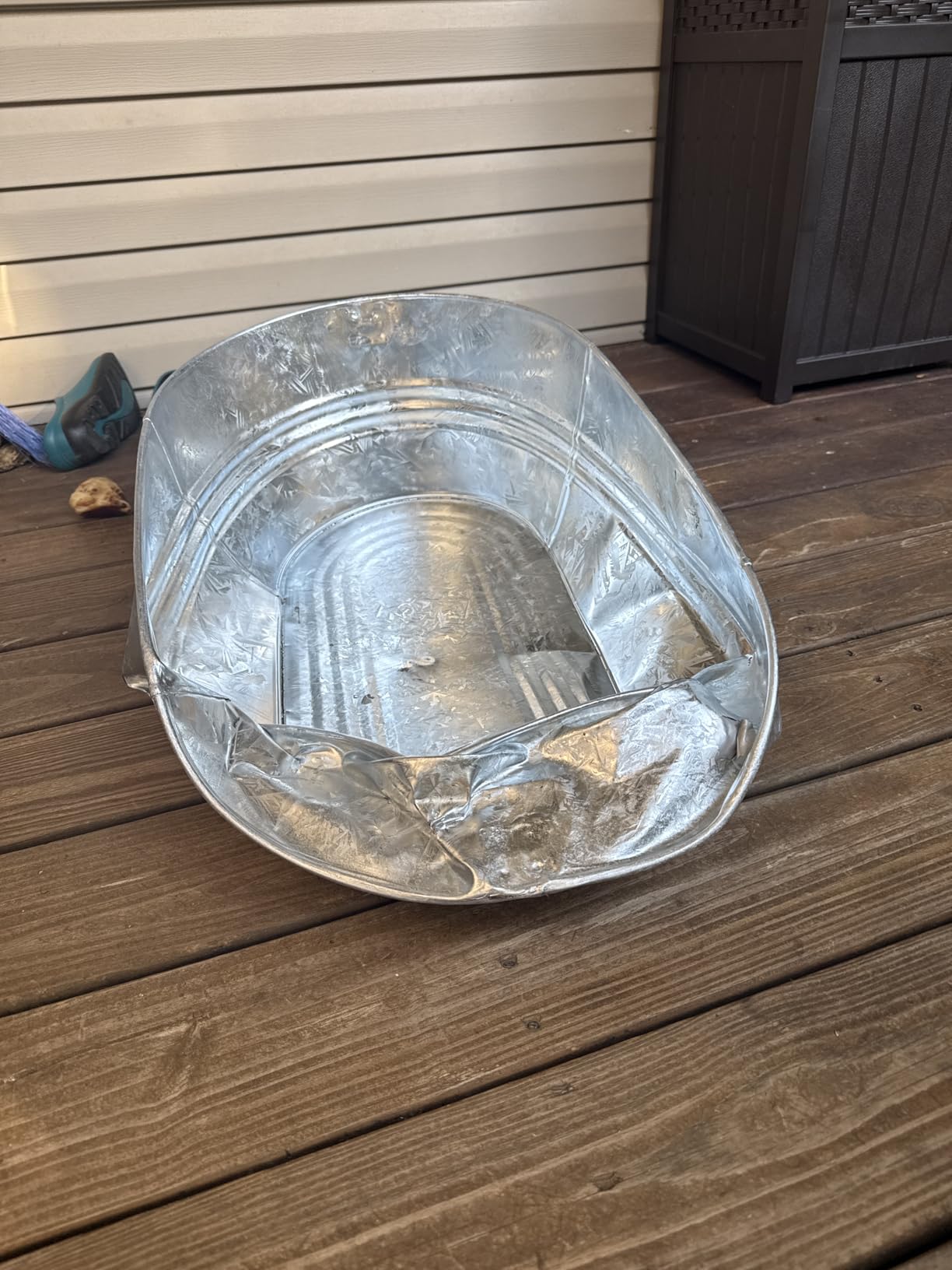 Behrens Tub 10.5 Gal Oval Galvanized customer photo 1