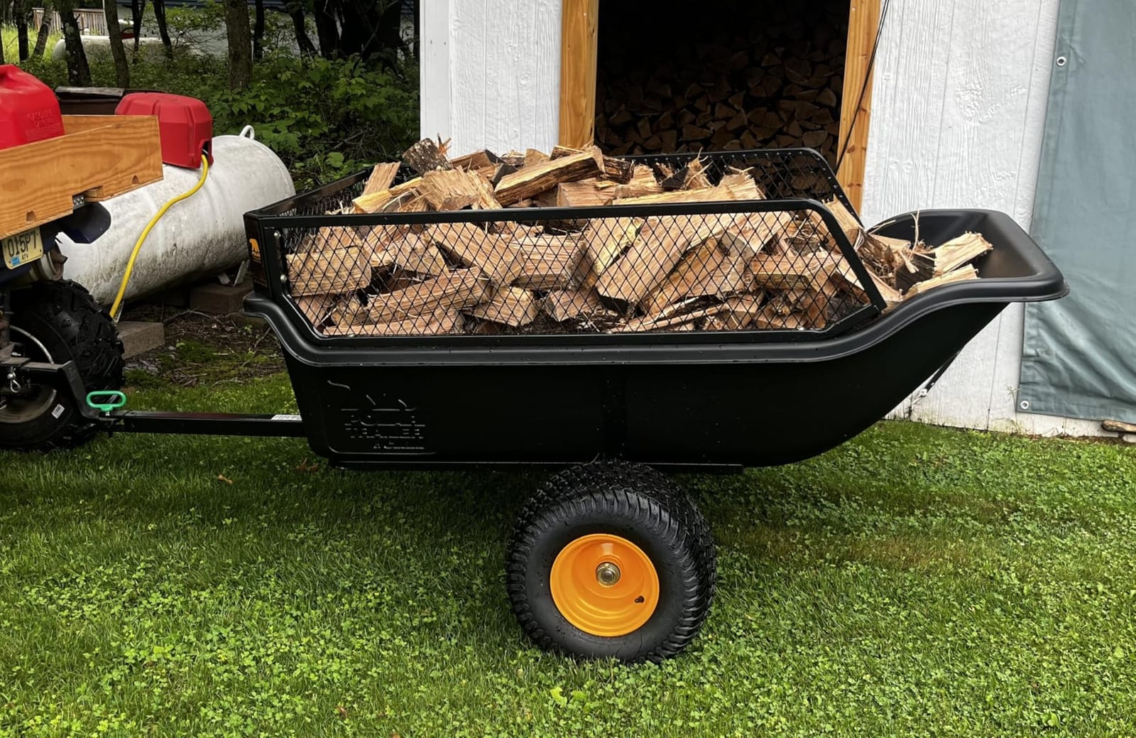 Polar HD 1500 Utility Trailer | 1500 lb Capacity - Heavy-Duty Poly Hauler customer photo 1