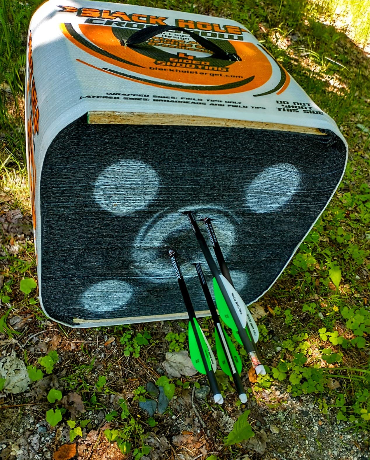 Black Hole 4-Sided Archery Target customer photo 1