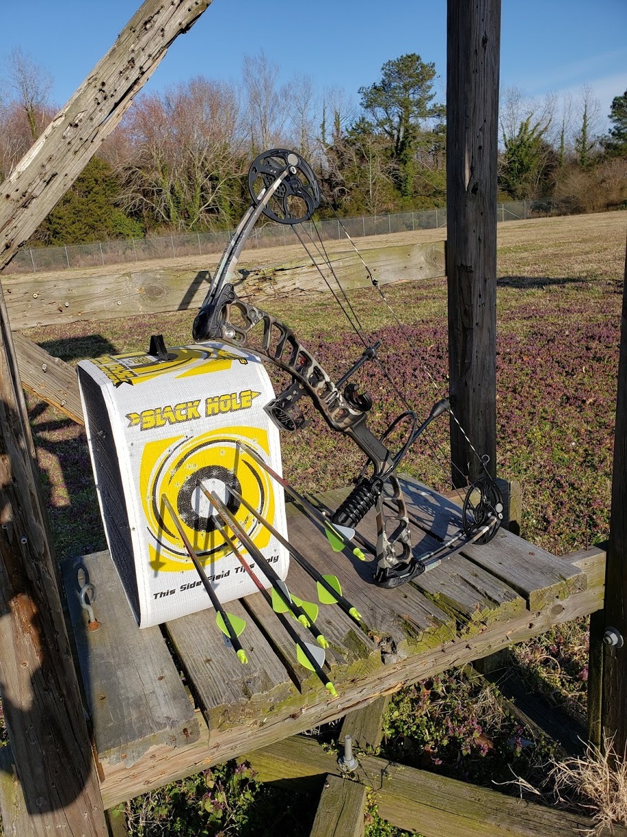 Black Hole 4-Sided Archery Target customer photo 2