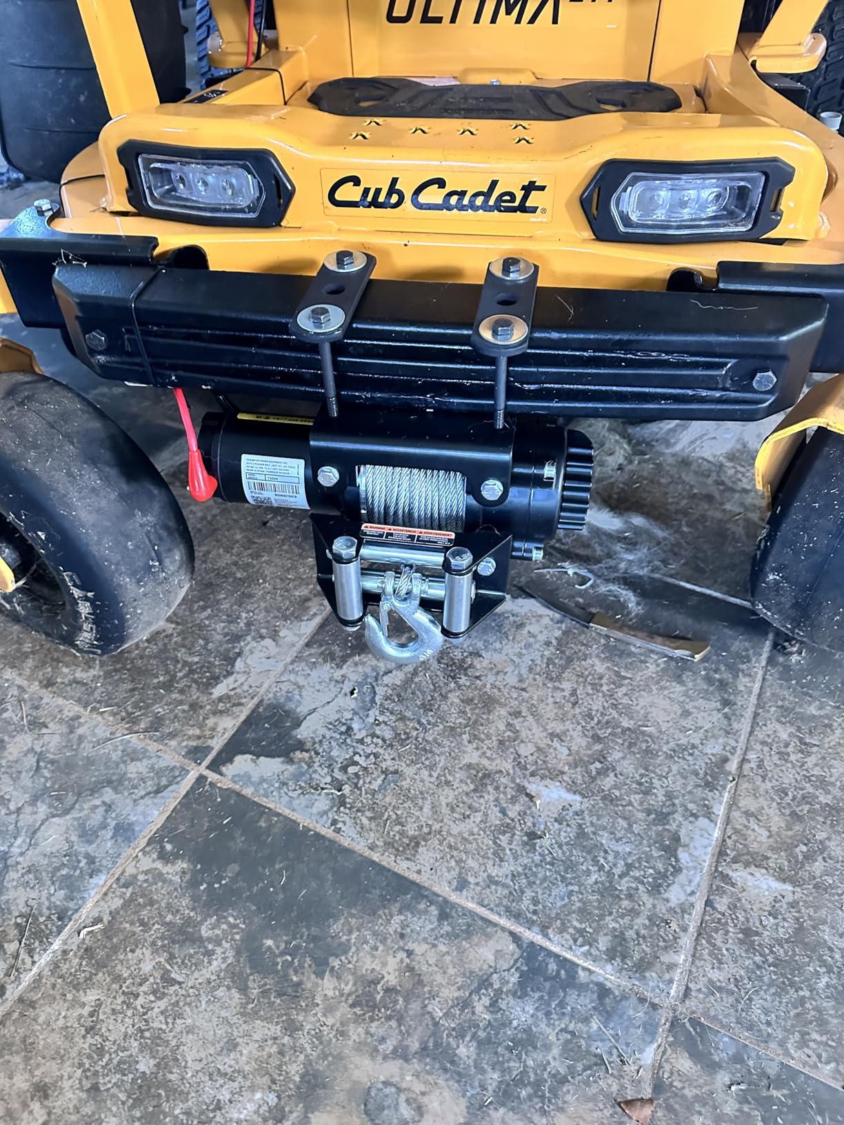 Champion Power Equipment 3000-lb. ATV/UTV Winch Kit customer photo 2