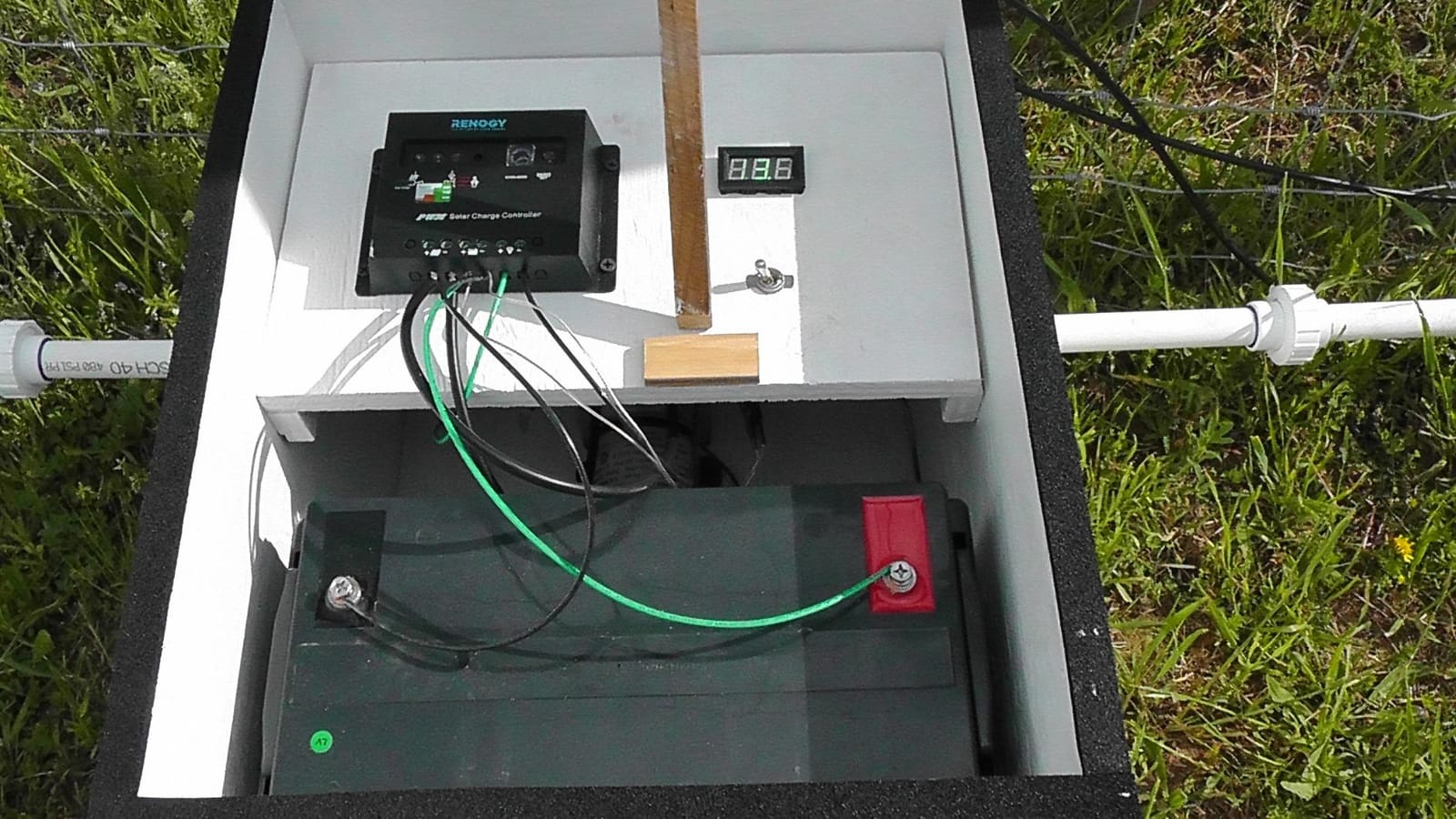 Renogy 100W 12V Solar Panel Starter Kit with 30A PWM Controller | Complete kit includes Monocrystalline solar panel, Charger Controller, cables, Z-brackets. For RVs, campers, off-grid. customer photo 2