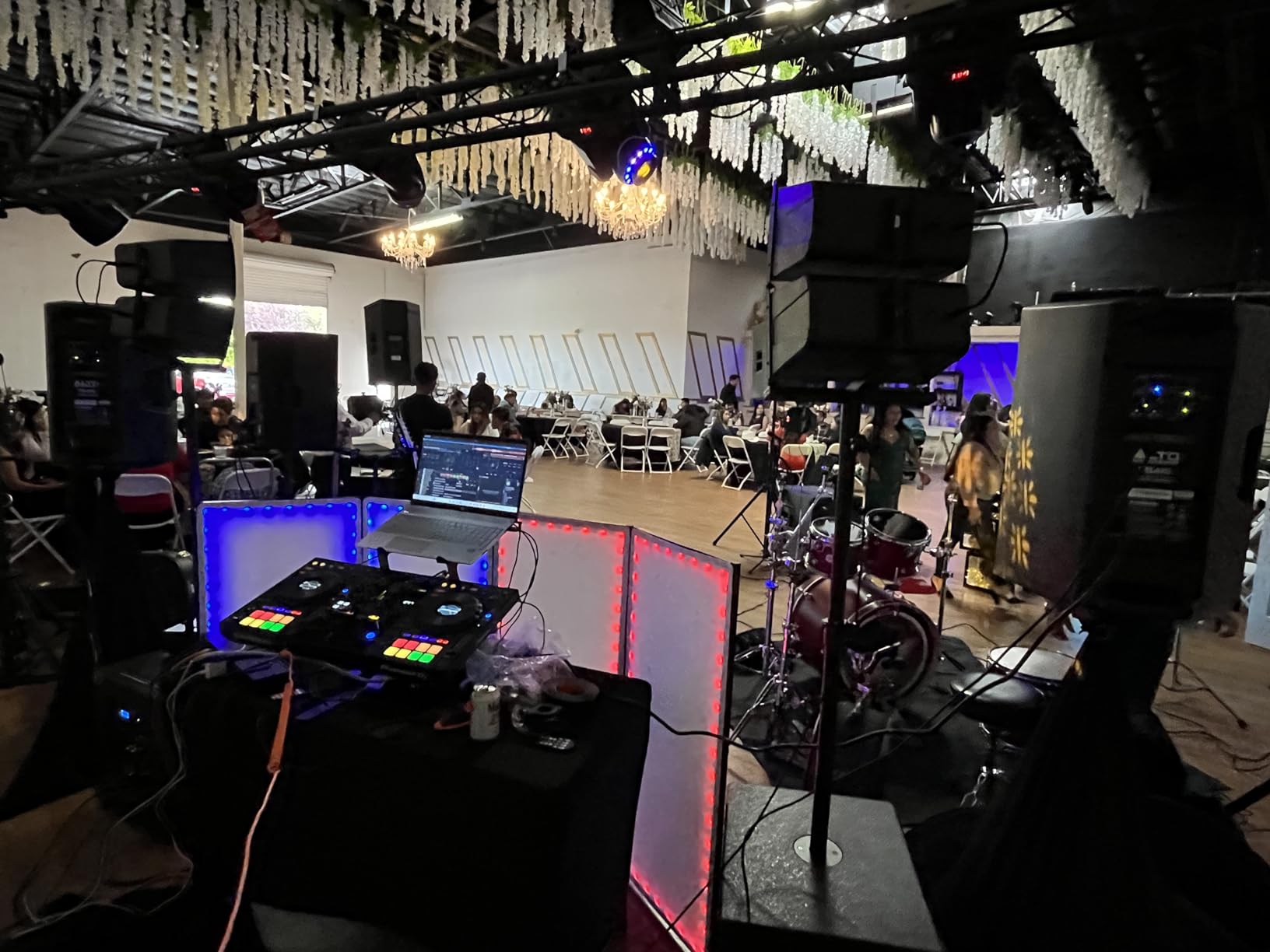 GRIFFIN Triangle Lighting Truss Stand System 15FT (Hand-CrankUP Plus) - DJ Booth Trussing Kit for Light Cans & Speakers - Pro Audio Stage Platform Hardware Package - Music Equipment Mount Gear Holder customer photo 2