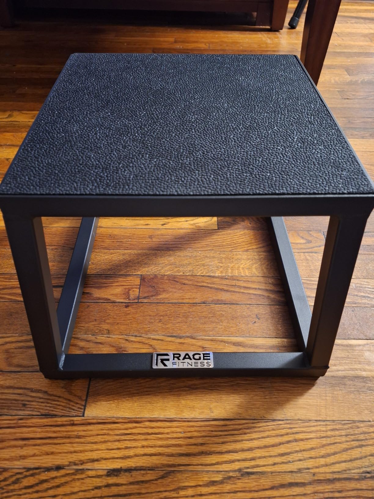 Rage Fitness Steel Plyo Box 12-18-24 Inch High Anti-Slip Pre-Assembled Plyometric Jump Box customer photo 2