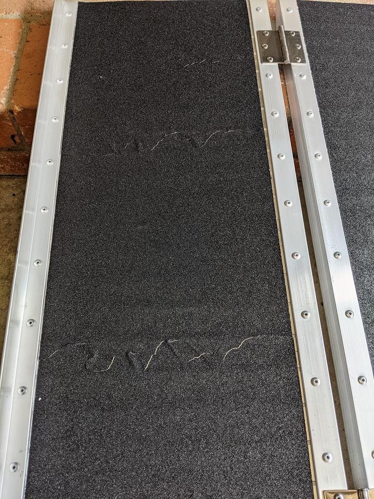 6' Portable Wheelchair Ramp, 600 lb Cap, Titan Ramps | Access for home, lightweight aluminum with high-traction grit coat surface customer photo 2