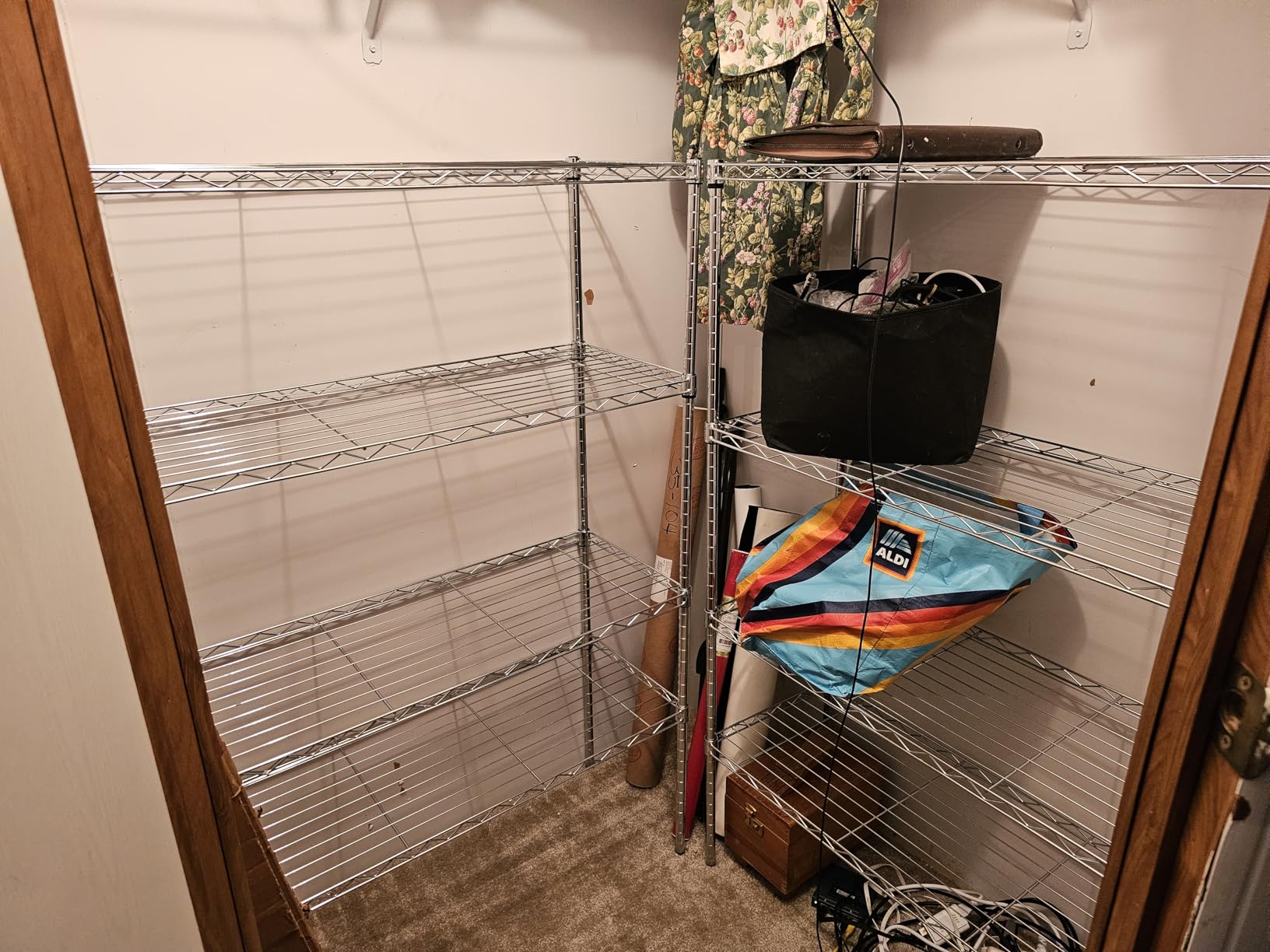 BestOffice | 6-Tier Wire Shelf with Wheels | 18