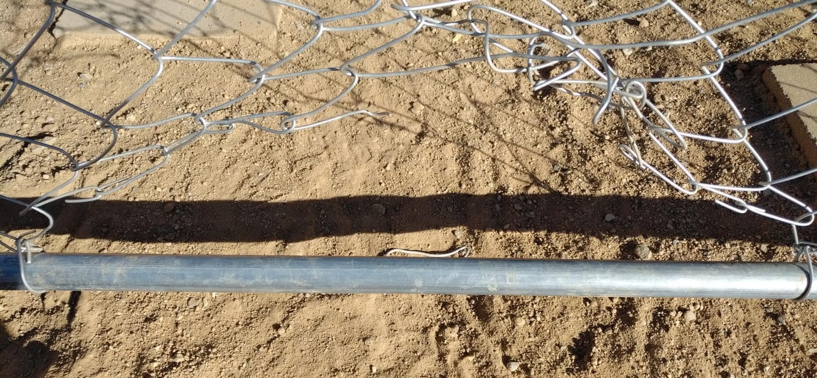 Adjust-A-Gate Chain Link Fence Gate w/ Round Frame, Fits 24-72 in. Openings & Up to 12 ft. - Heavy-Duty Outdoor Reinforcement & Accessories for Gates and Fences customer photo 2