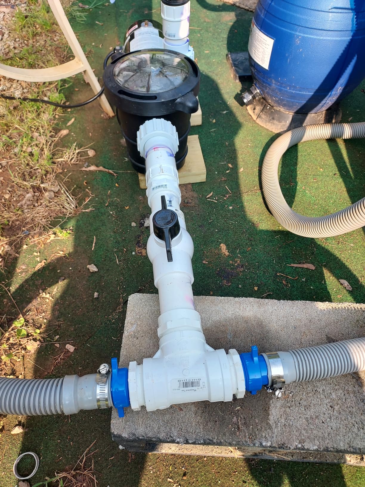 Doheny's 1.5 HP Above Ground Swimming Pool Pump | 115V, 83 GPM (1.2 THP) | Stainless Steel Shaft, Reinforced Thermoplastic, Low-Noise, High-Efficiency | 1.5