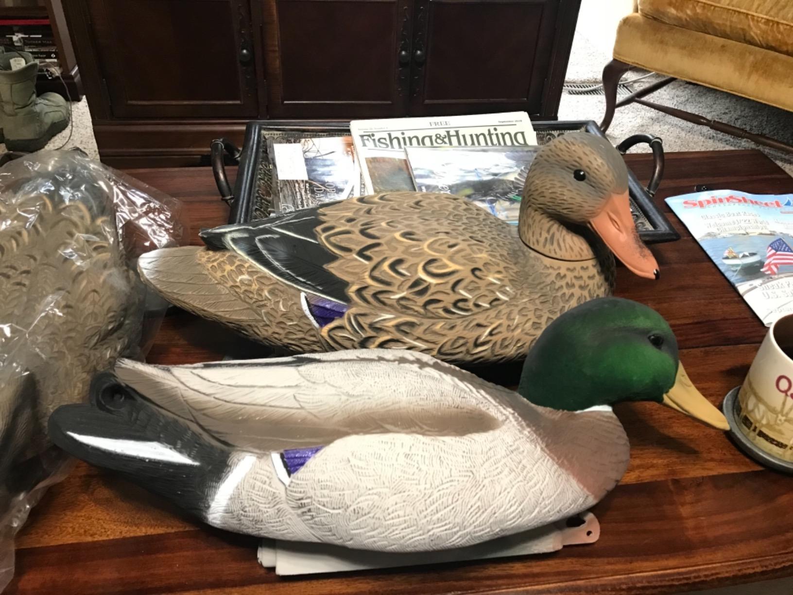 Higdon Outdoors Battleship Mallard Duck Decoys for Waterfowl Hunting | Foam-Filled | Flocked Heads | 6 Pack customer photo 1